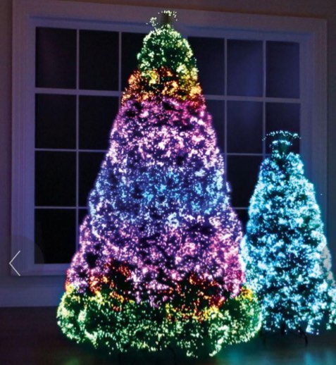 The Northern Lights Christmas Trees