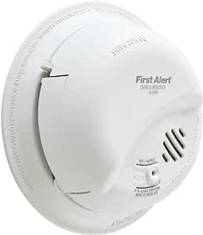 FIRST ALERT BRK CO5120BN Hardwired Carbon Monoxide (CO) Detector with Battery Backup , White White 1 pack Detector