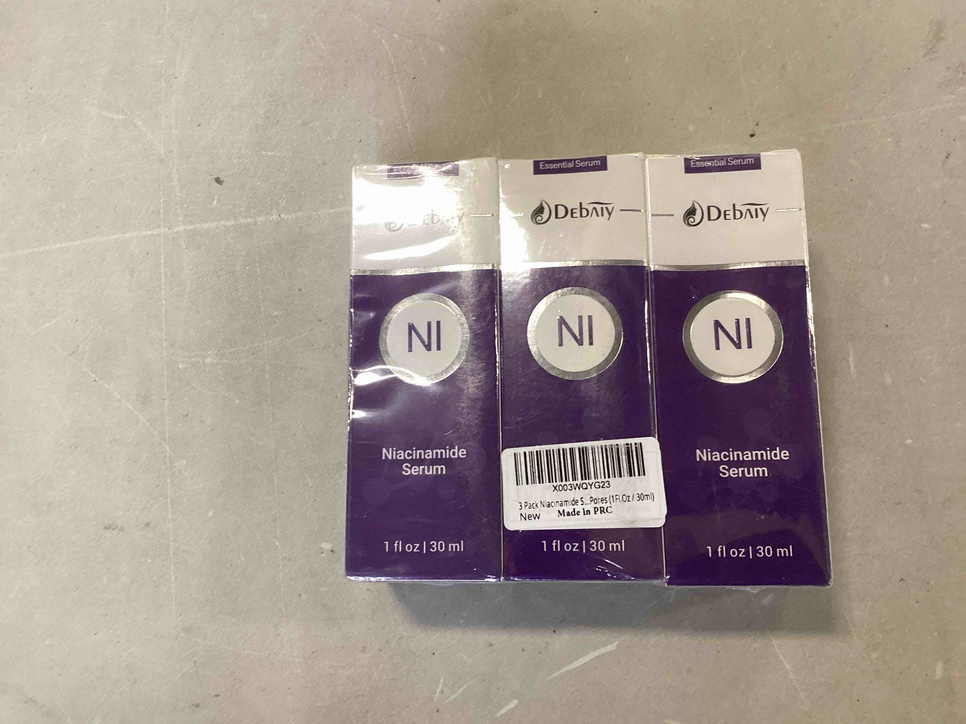 3 Pack Niacinamide Serum with Ceramide for Face Moisturizing Inhibits Melanin & Restore Skin Natural, Anti-Aging and Shrinks Pores (1Fl.Oz / 30ml)