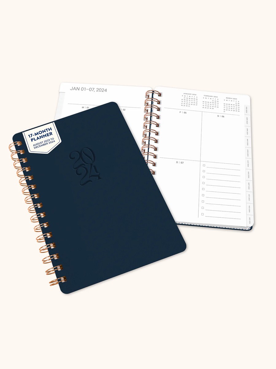 2024 CAMBRIDGE BLUE AGATHA PLANNER