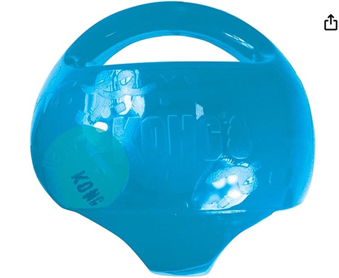 KONG Jumbler Ball Dog Toy  Assorted  Large/X-Large