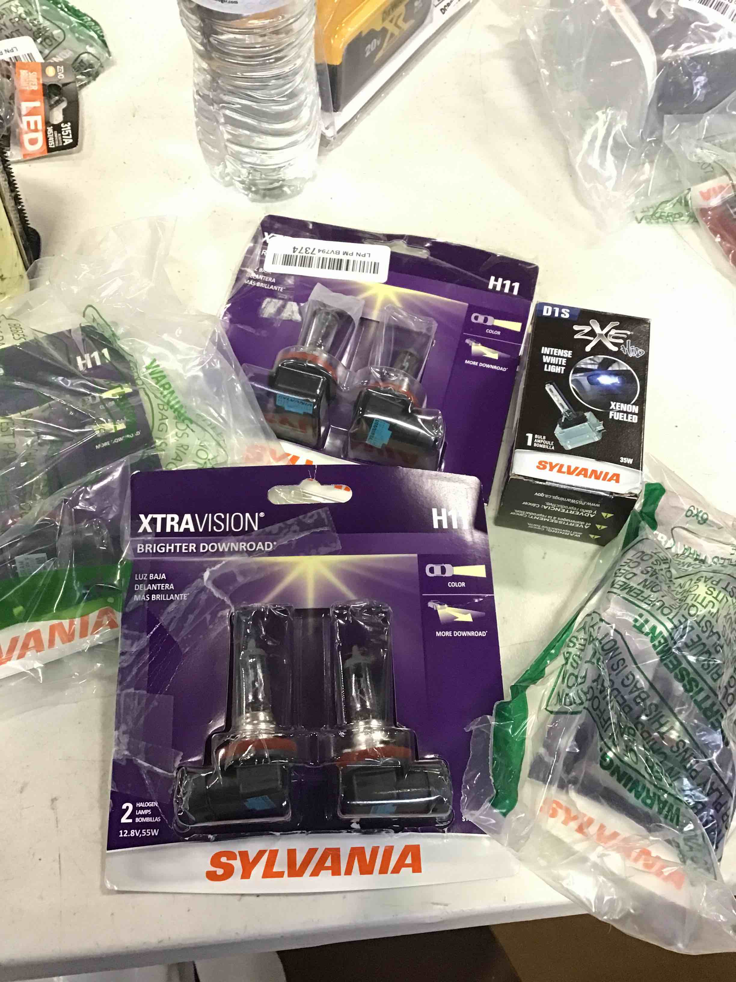 assorted bulbs car varying styles 