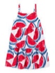 dress kids turquoise watermelon Size M similar to stock photo 