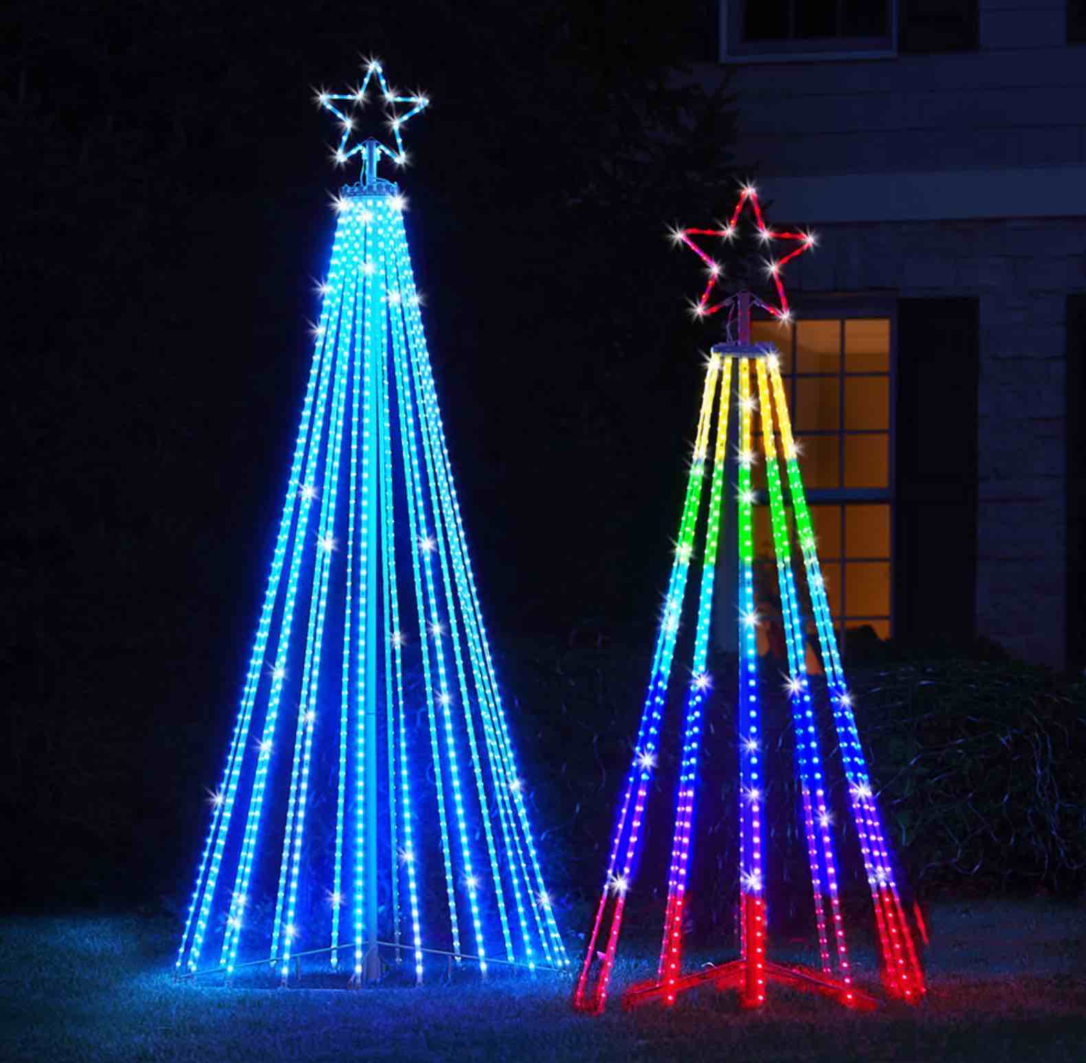 The Choreographed Light Show Tree 8 ft