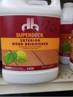 Superdeck Wood BrightenerLot 