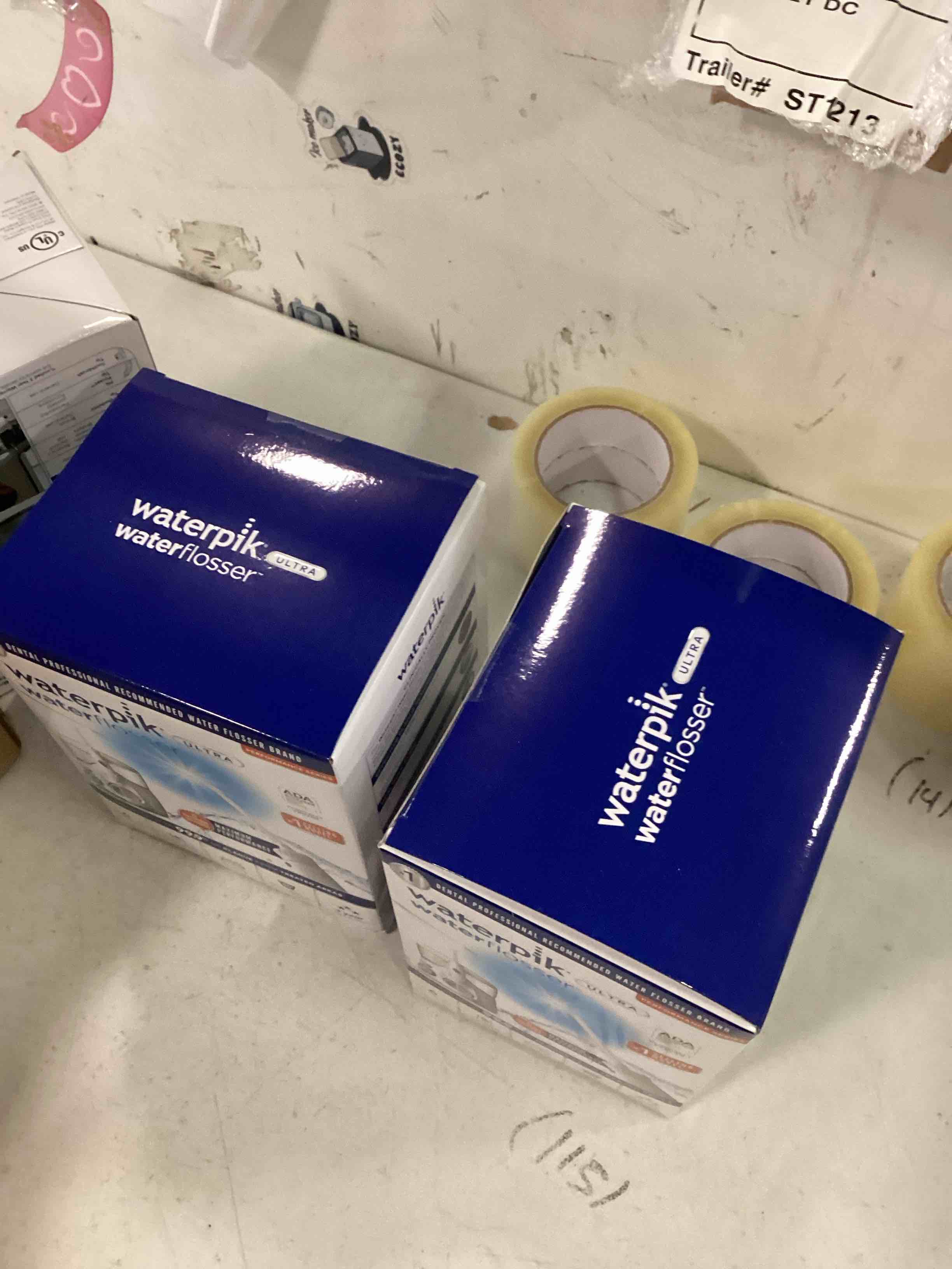 Waterpik Aquarius Water Flosser Professional For Teeth, Gums, Braces, Dental Care, Electric Power With 10 Settings, 7 Tips For Multiple Users And Needs, ADA Accepted, White WP-660