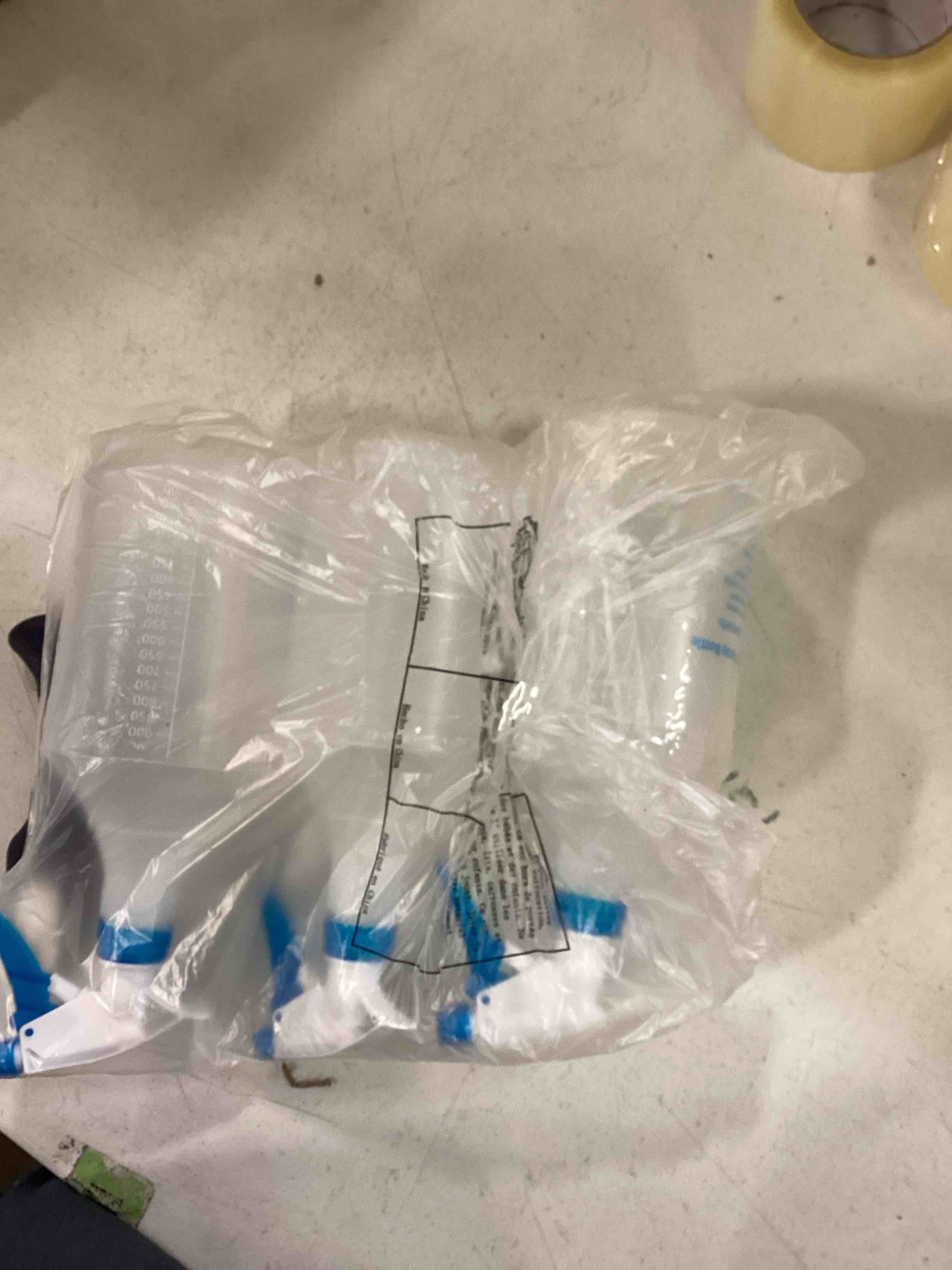 Pinnacle Mercantile Plastic Spray Bottles Leak Proof Technology Empty 32 oz Pack of 3 Made in USA