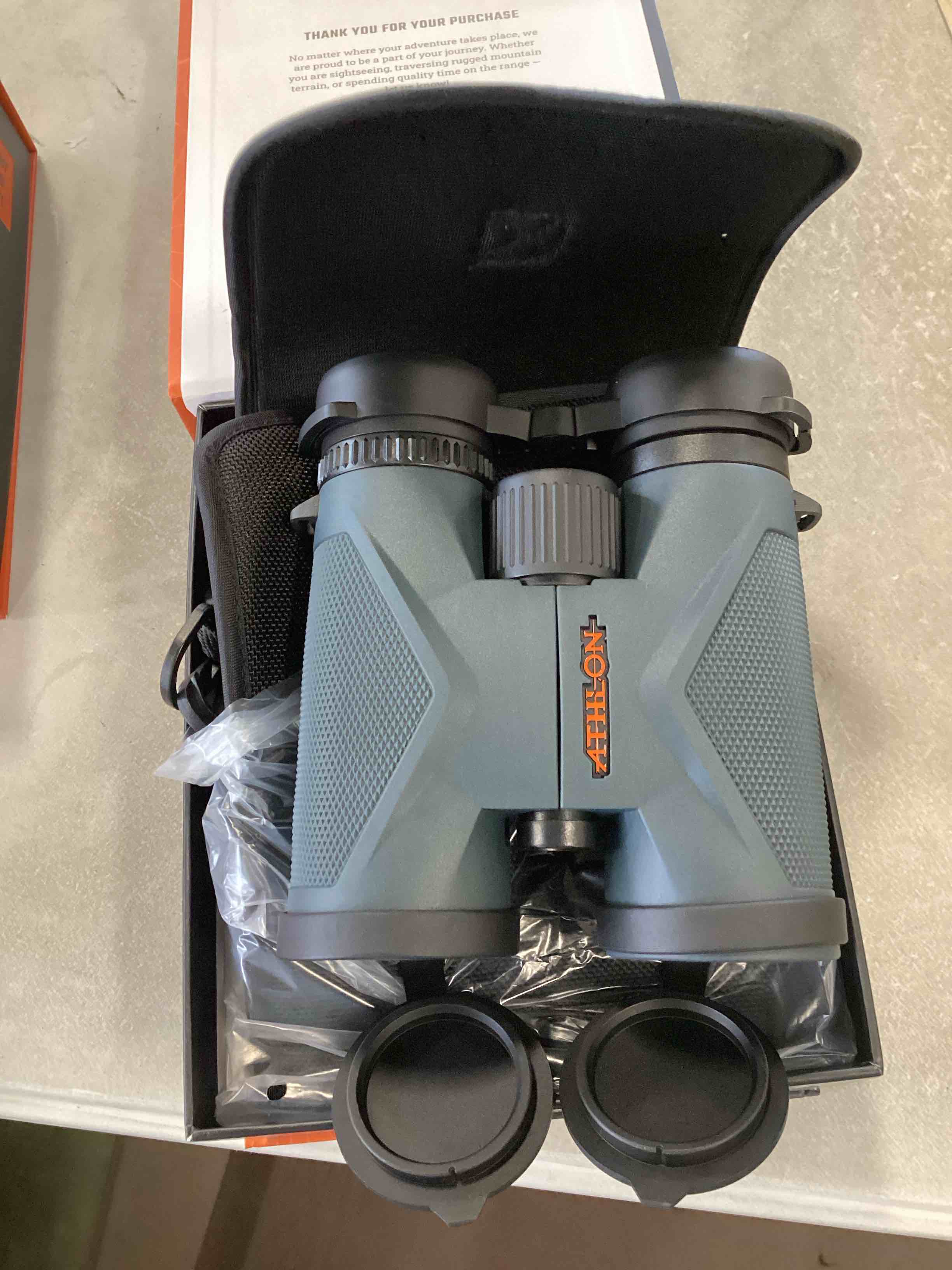 Athlon Optics Midas 8x42 ED Binoculars for Adults and Kids, Waterproof, Durable Binoculars for Bird Watching, Hunting, Concert, Sports, ED Roof (B00YLTG7DA)