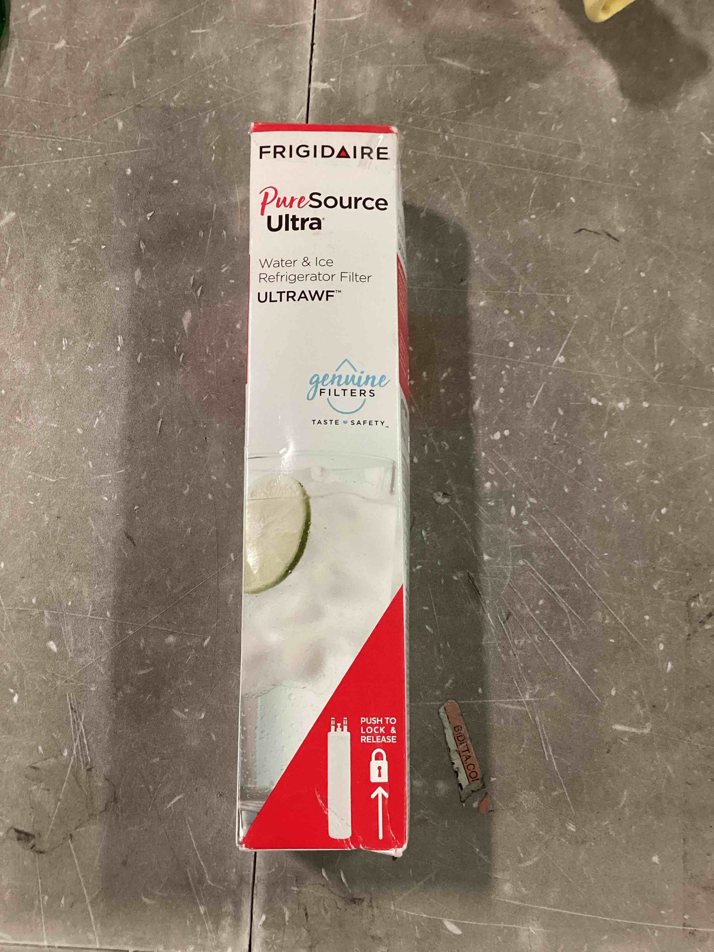 PureSource Ultra Refrigerator Water Filter for Select Electrolux & Frigidaire Refrigerators - White