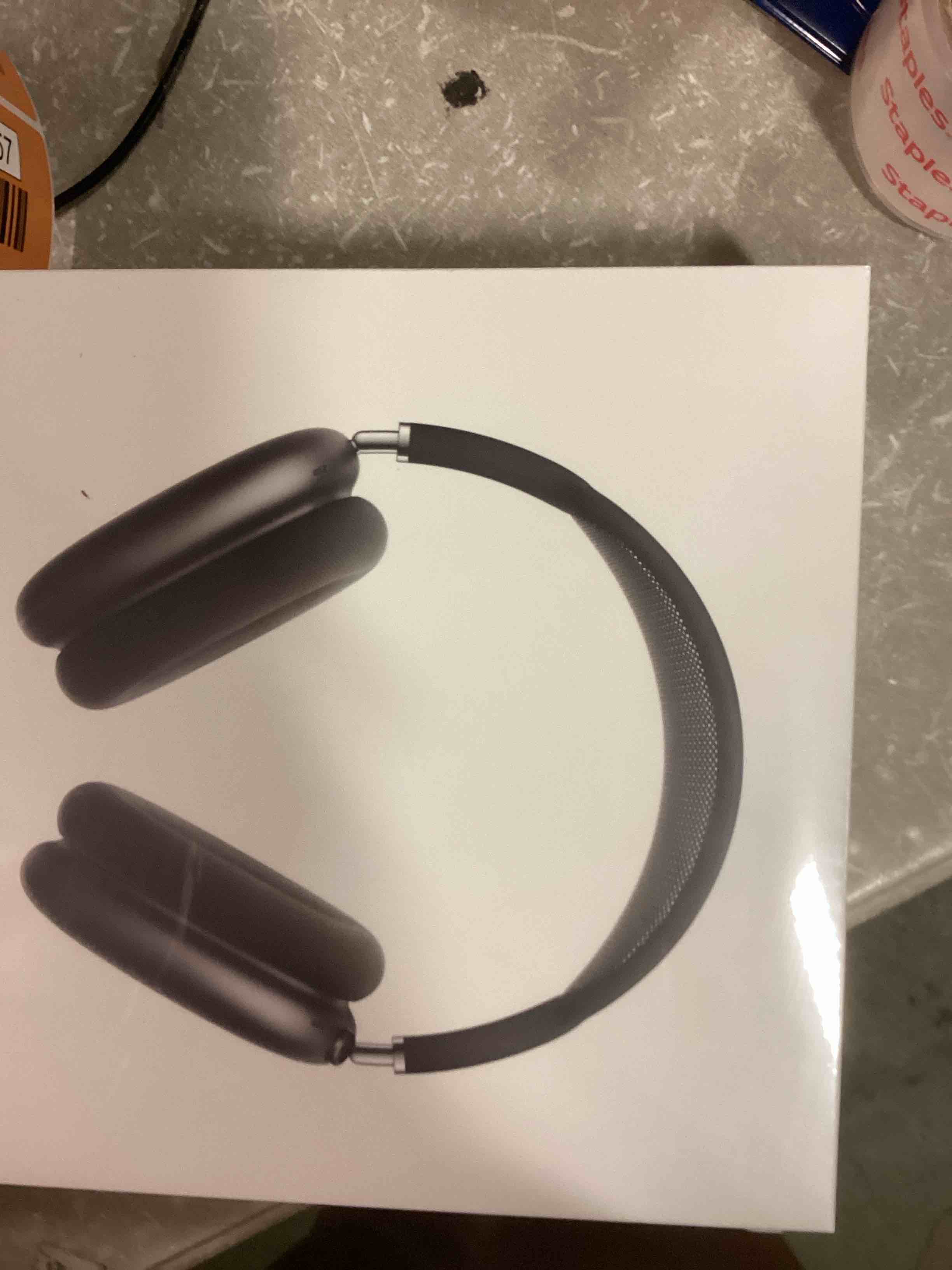 Apple AirPods Max Wireless Over-Ear Headphones. Active Noise Cancelling, Transparency Mode, Spatial Audio, Digital Crown for Volume Control. Bluetooth Headphones for iPhone - Space Gray