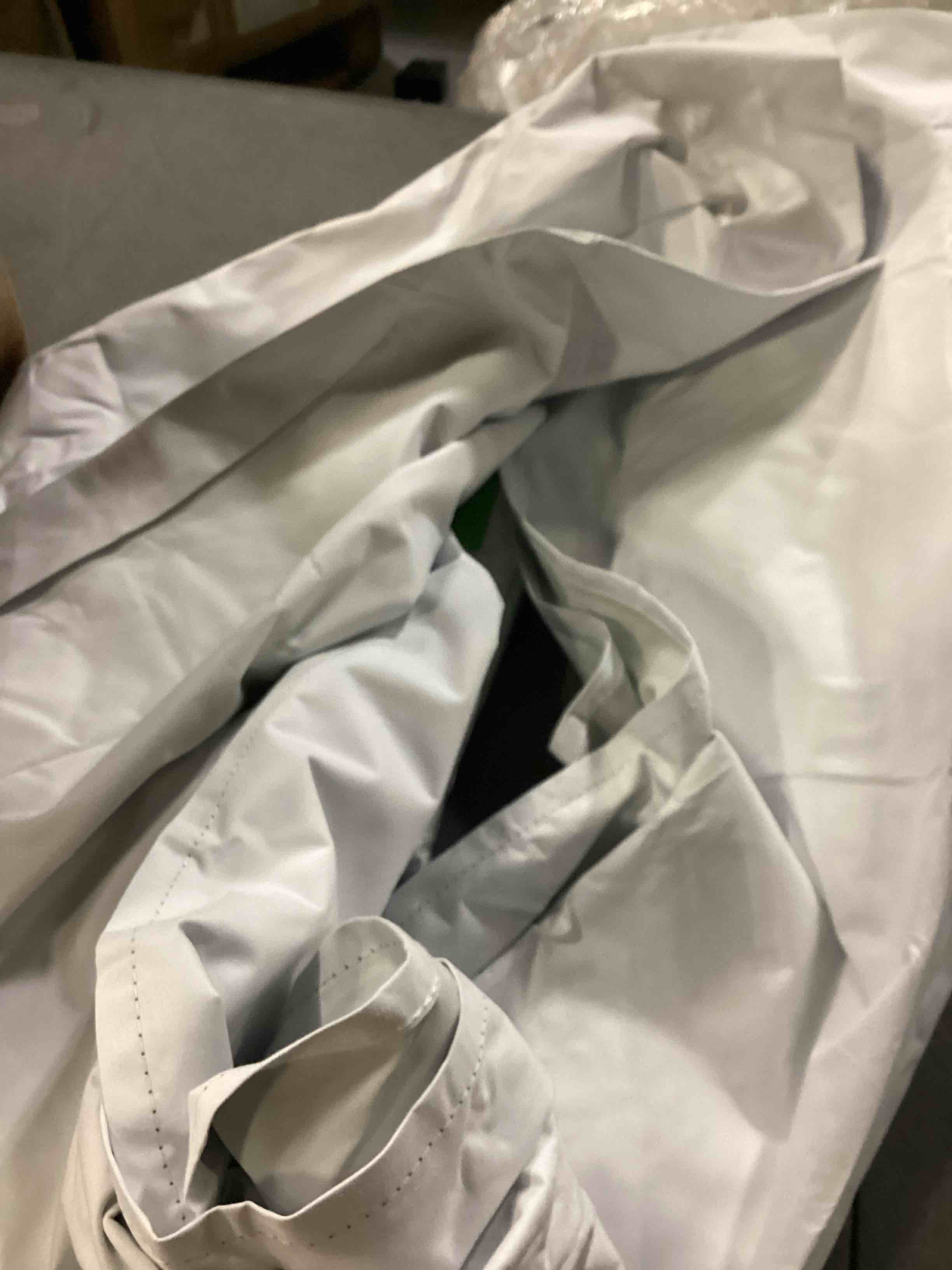 Sun Zero Columbia Thermal Insulated 100% Blackout Grommet Curtain Single Panel, 50" x 84", White