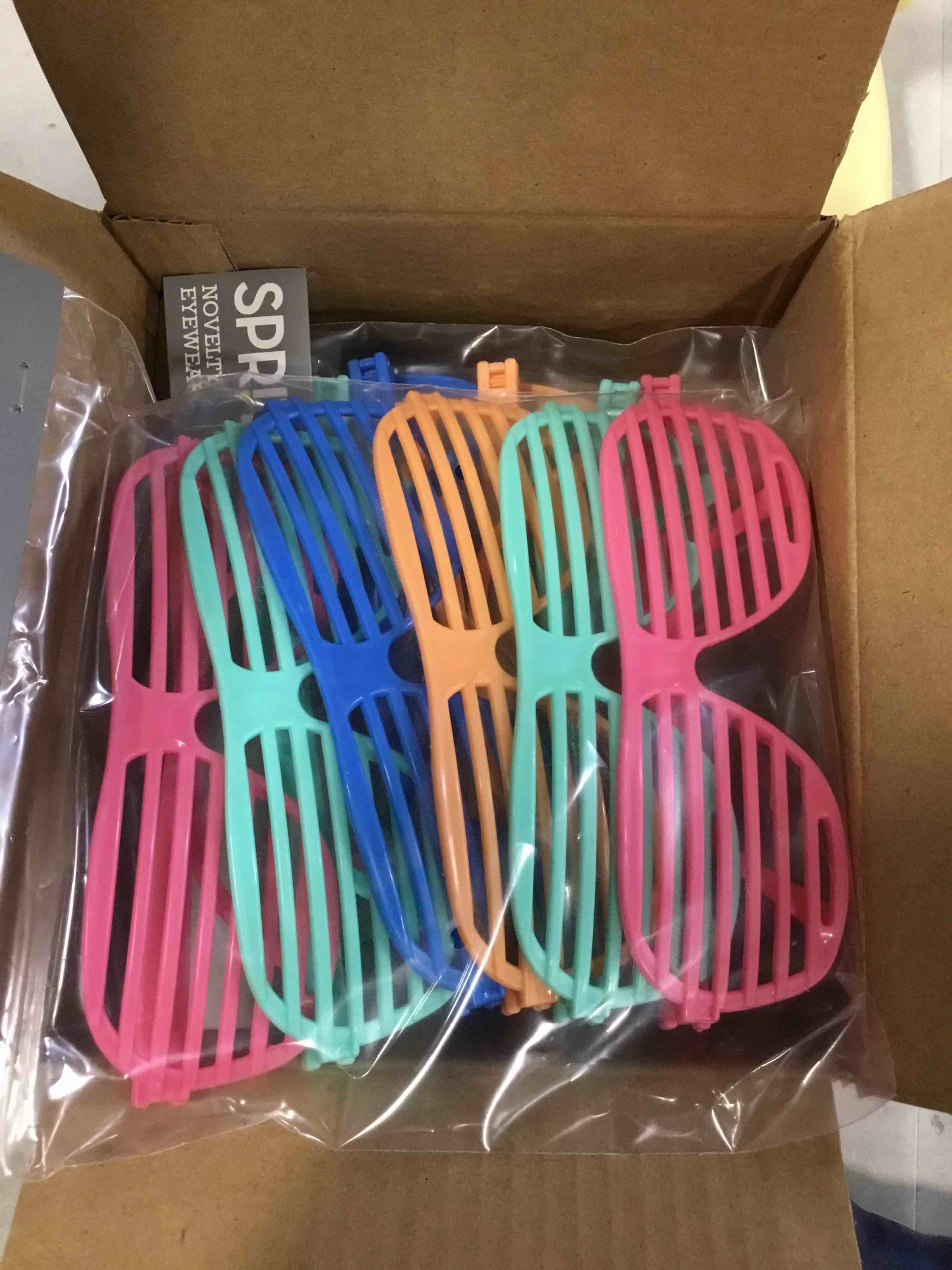 6ct Party Favor Eye Glasses - Spritz