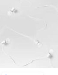 Room Essentials 20ct Incandescent String Lights - Clear with White Cable