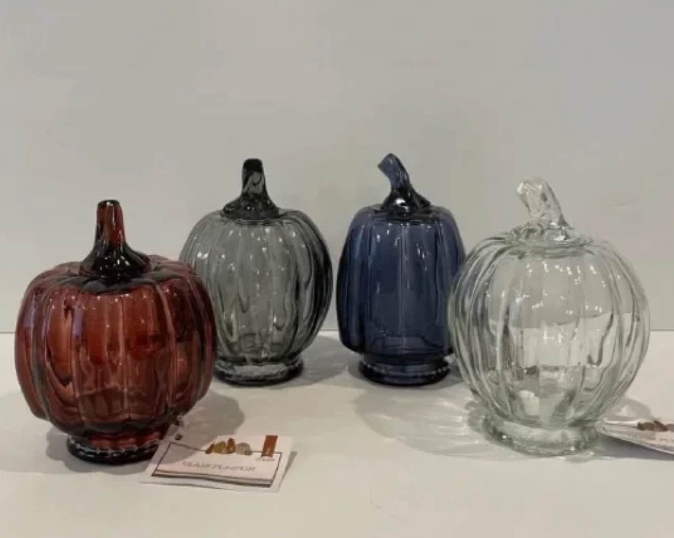 Target Bullseye’s Playground Mini Glass Pumpkins Full Set of 24)