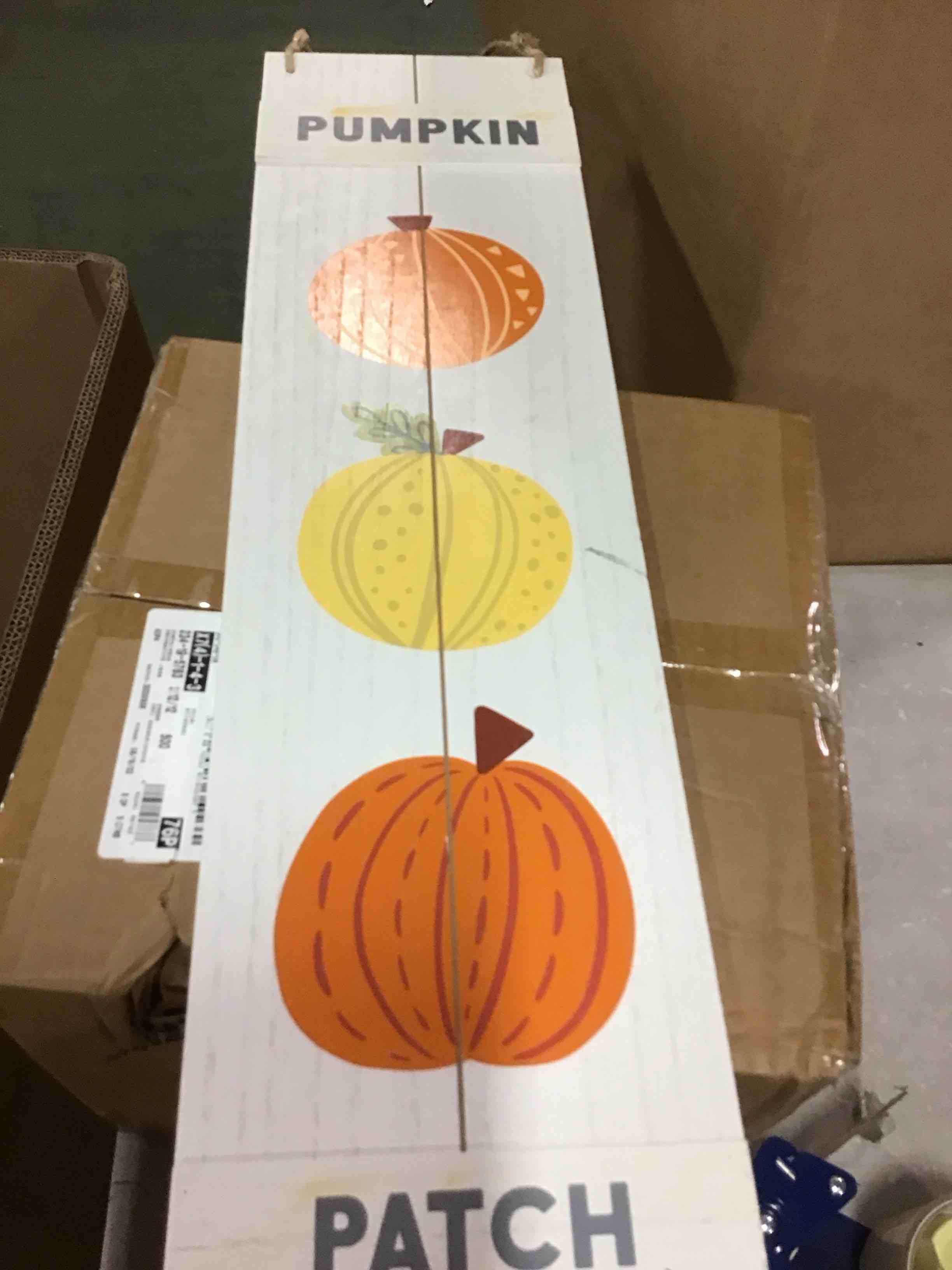 Harvest Medium Reversible 'Hello Fall' Wood Sign - Hyde & EEK! Boutique™