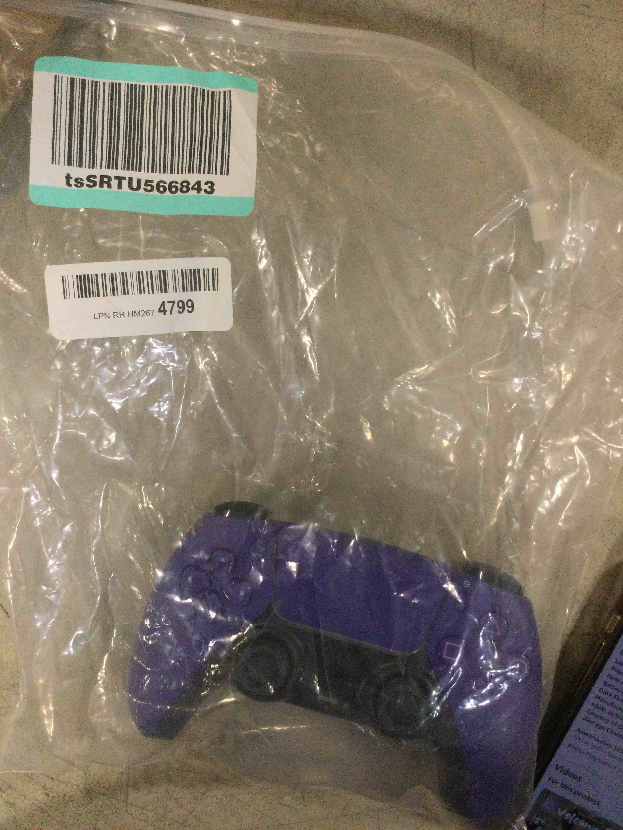 PlayStation Sony 5 Dualsense Controller Galactic Purple
