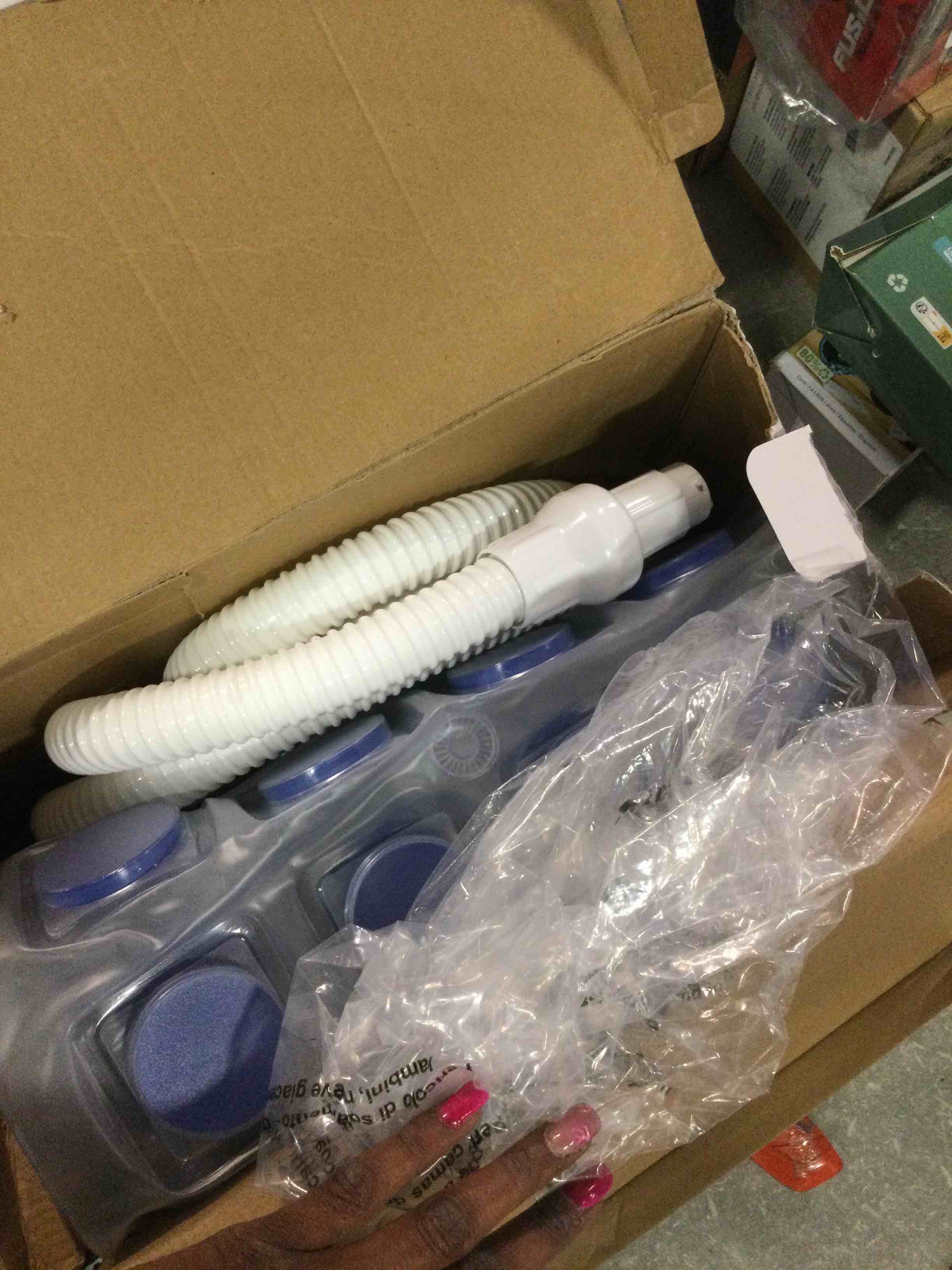 SereneLife Electric Bubble Massage Mat - Waterproof Massaging Spa, Full Body Bubbling Bath Thermal Massager Machine - Maintains Heat Motorized Air Pump, Aroma Clip for Essential Oil - Blue