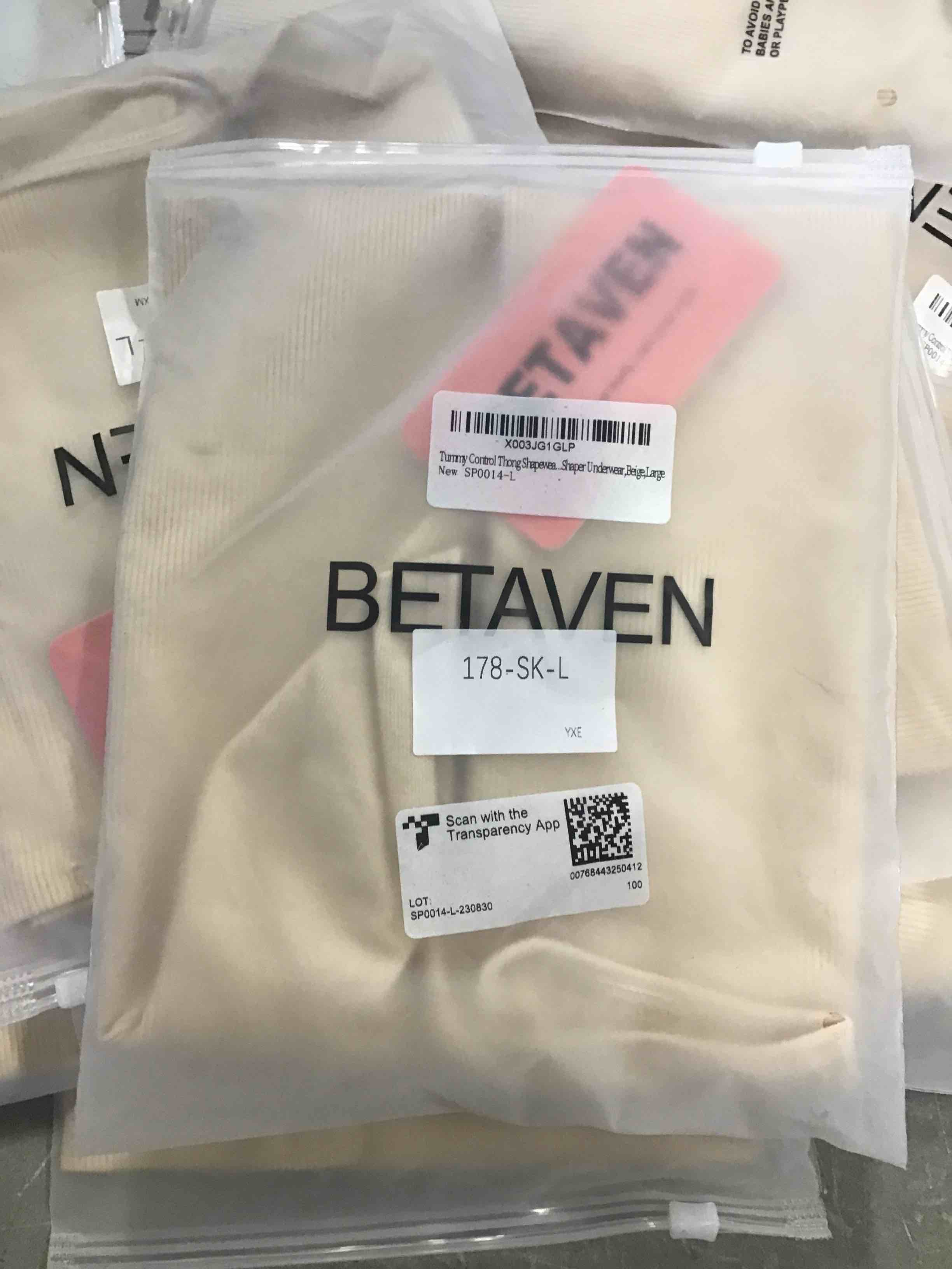 Shapewear Thong for Women Tummy Control Shaping Seamless Underwear Thong Panties High Waisted Body Shaper XX-Large Black/High Waist