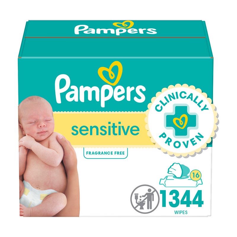 Pampers Baby Wipes - Sens - 1344ct