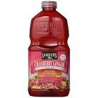 Langer's Cranberry Ginger With Zinc Juice Cocktail, 64 Fl Oz (Pack of 8) (BB 7/10/24