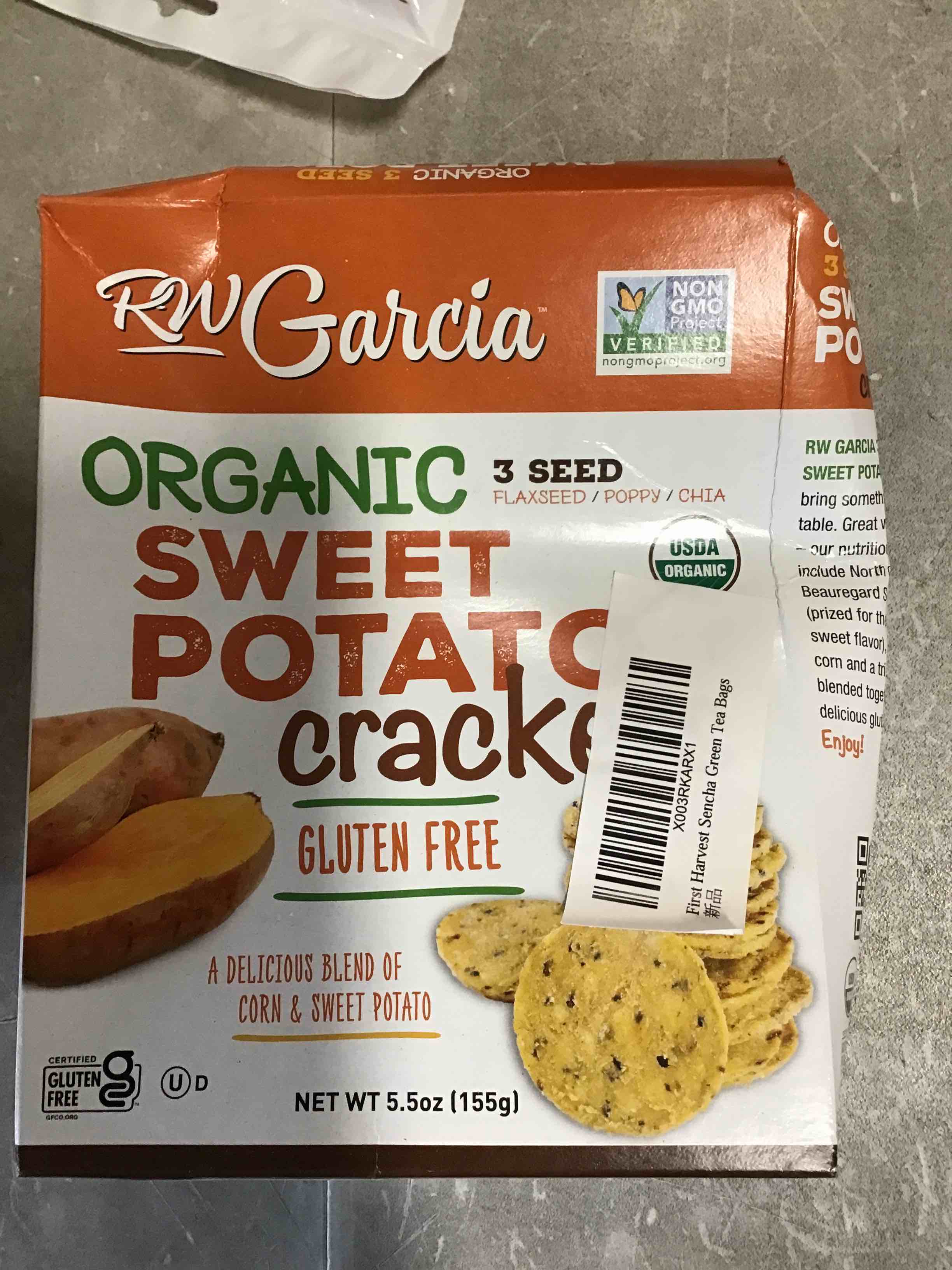 R. W. Garcia - Cracker Sweet Potato - Case Of 6 - 5.5 Oz