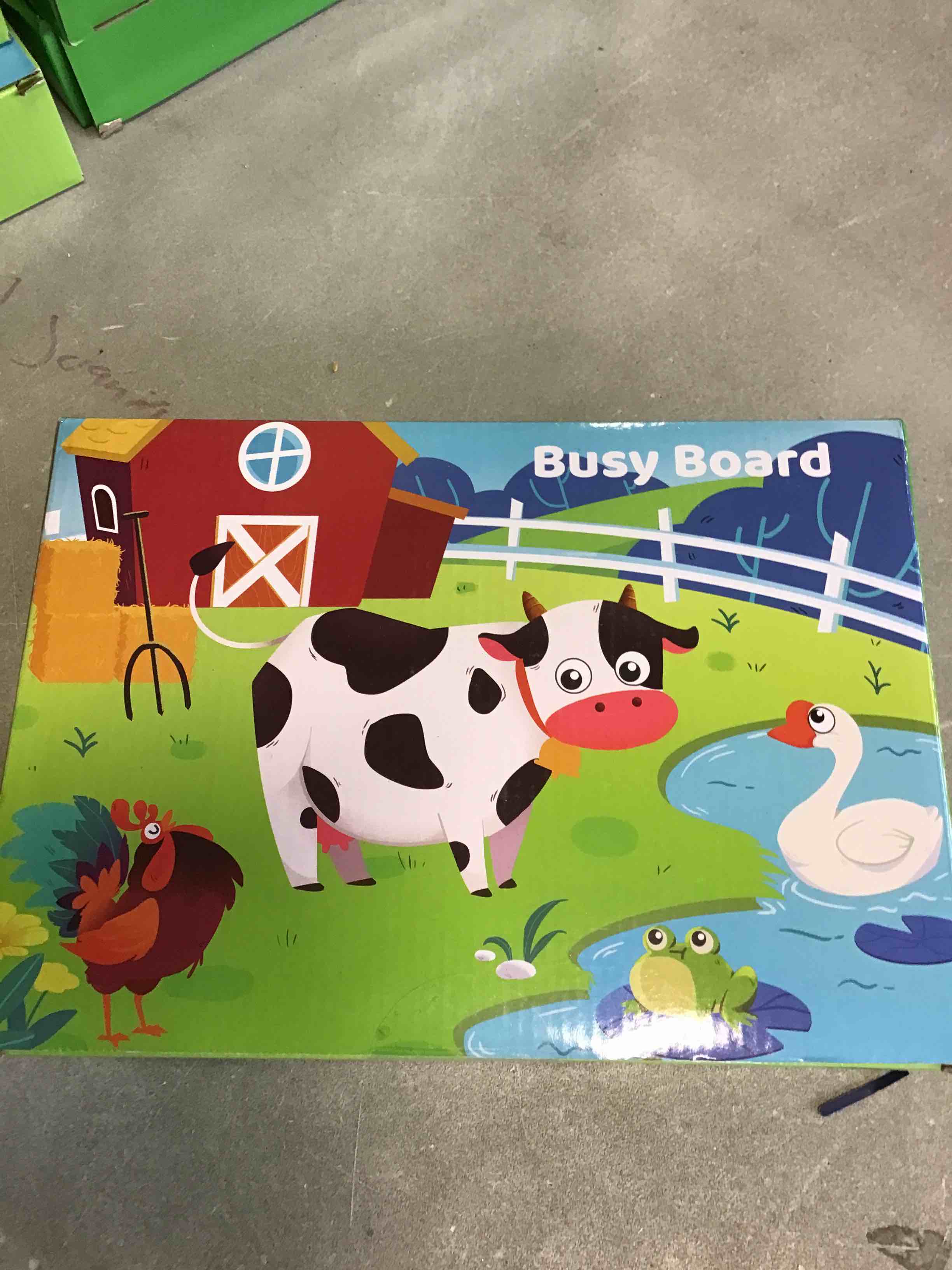 Busy Board, Montessori Toys for 2 3 Year Old Toddlers, Preschool
