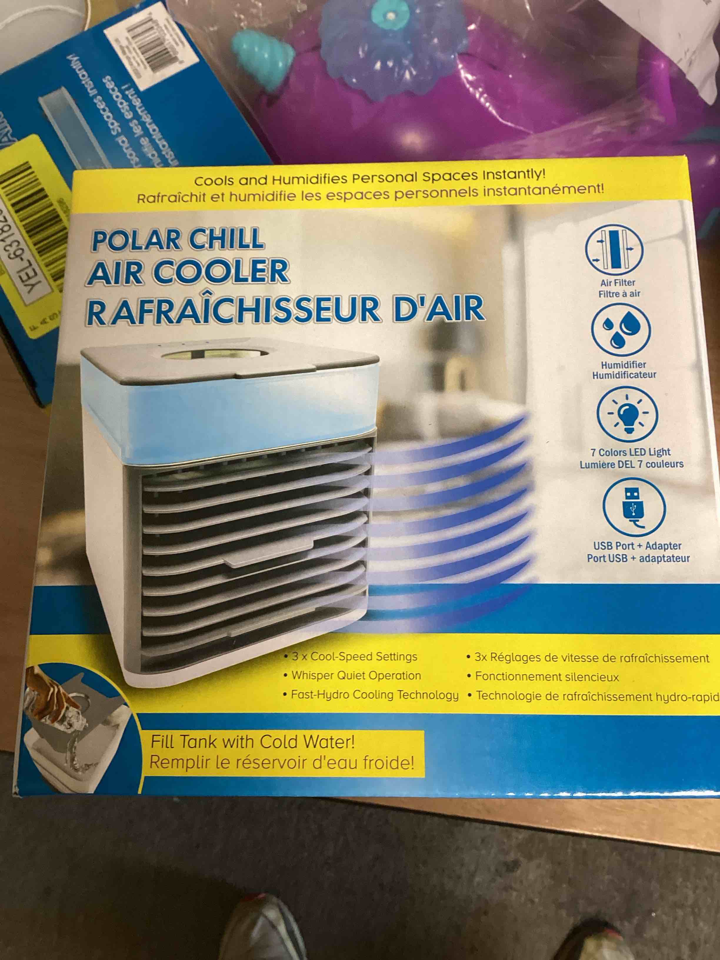 Polar Chill 76 CFM 115-Volt Evaporative Air Cooler & Humidfier