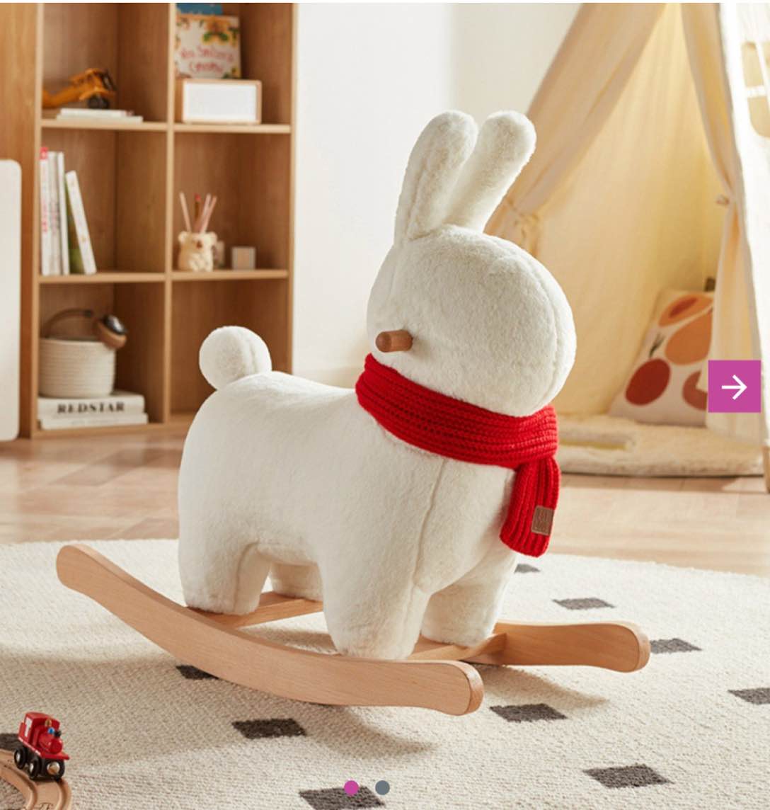 CSDINPO Rocking horse… cappuccino the donkey (rabbit)