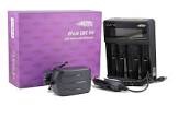 Nitecore LUC V4 LCD Universal Battery Charger for 10440 / 18350 / 14500 / 18500 / 16650 / 18650 / 26650, Purple