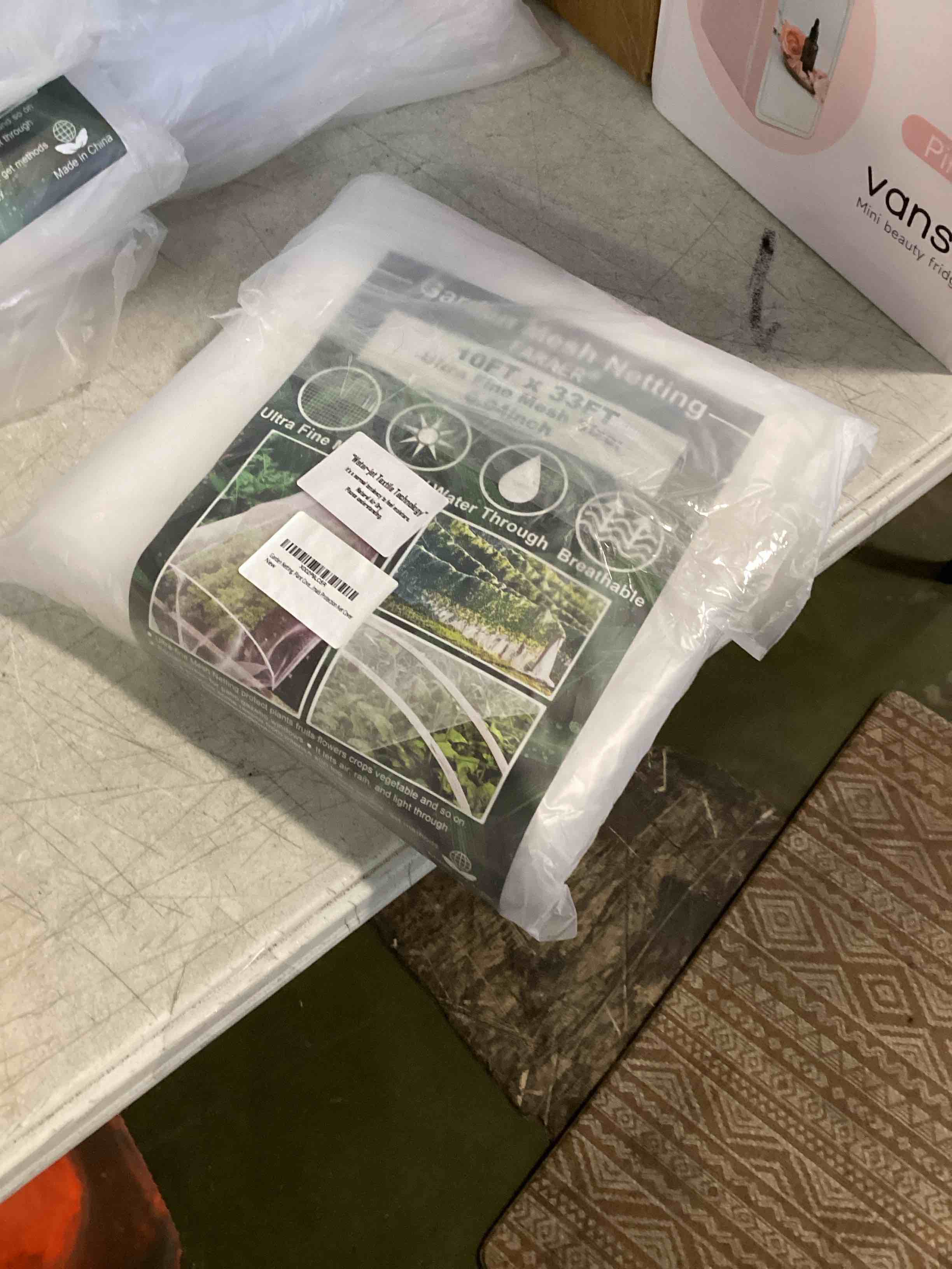 Garden Netting, Plant Covers 10x33Ft Net Ultra Fine Mesh Protection