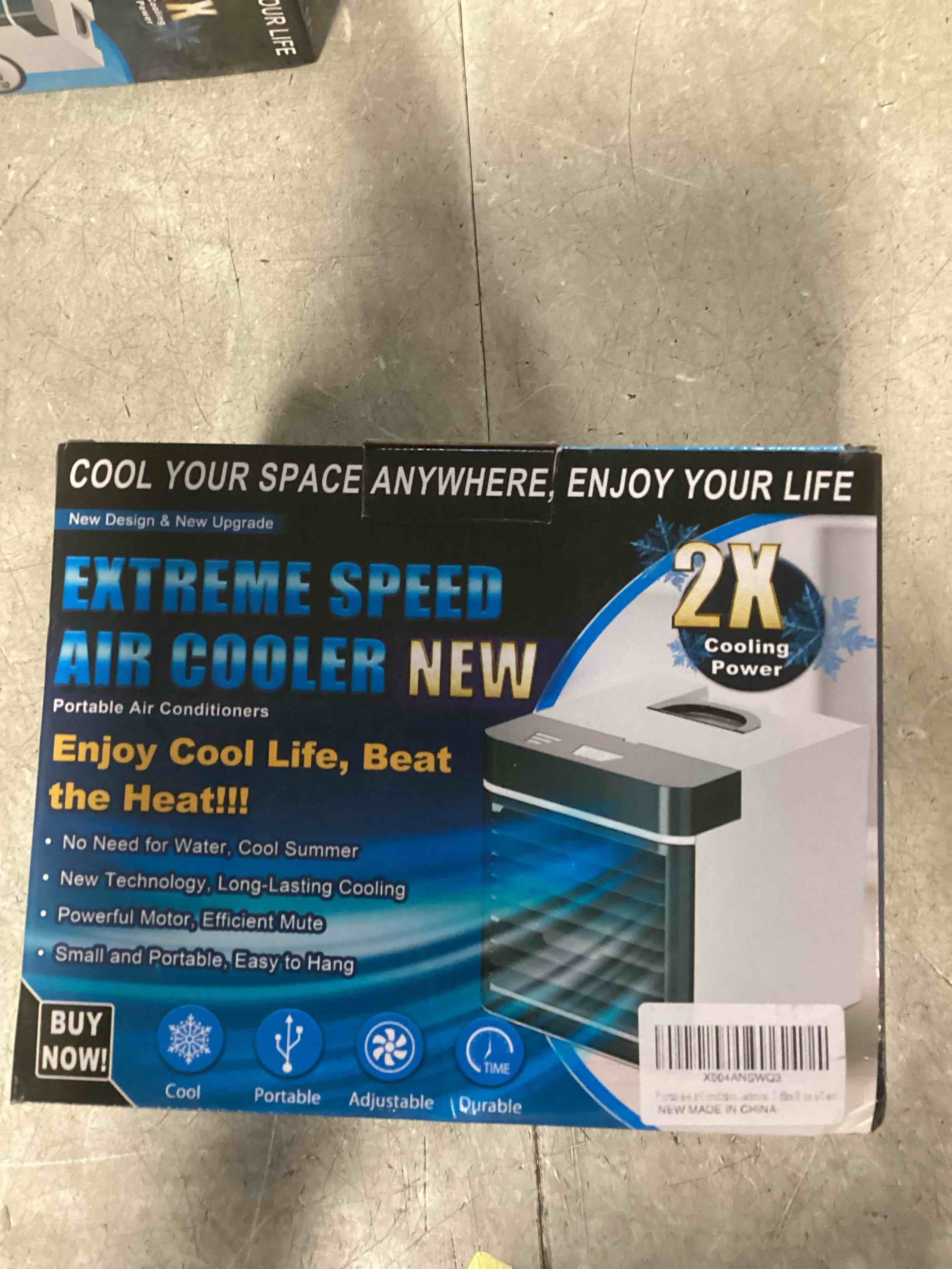 Portable Air Conditioner, Upgraded Mini Personal Antileakage Water Ice