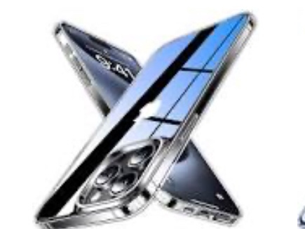 Humixx Ultra Clear Designed for iPhone 15 Pro Case, [Non-Yellowing] [14 FT Military Drop Protection] Slim Fit Yet Protective Shockproof Bumper with Shock Absorber Phone Case Cover 6.1'' - Blue