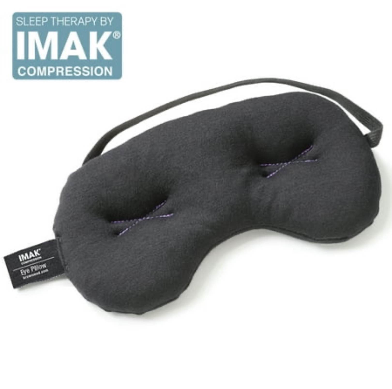 Brownmed IMAK Eye Pillow Pain and Stress Relief Mask - Black