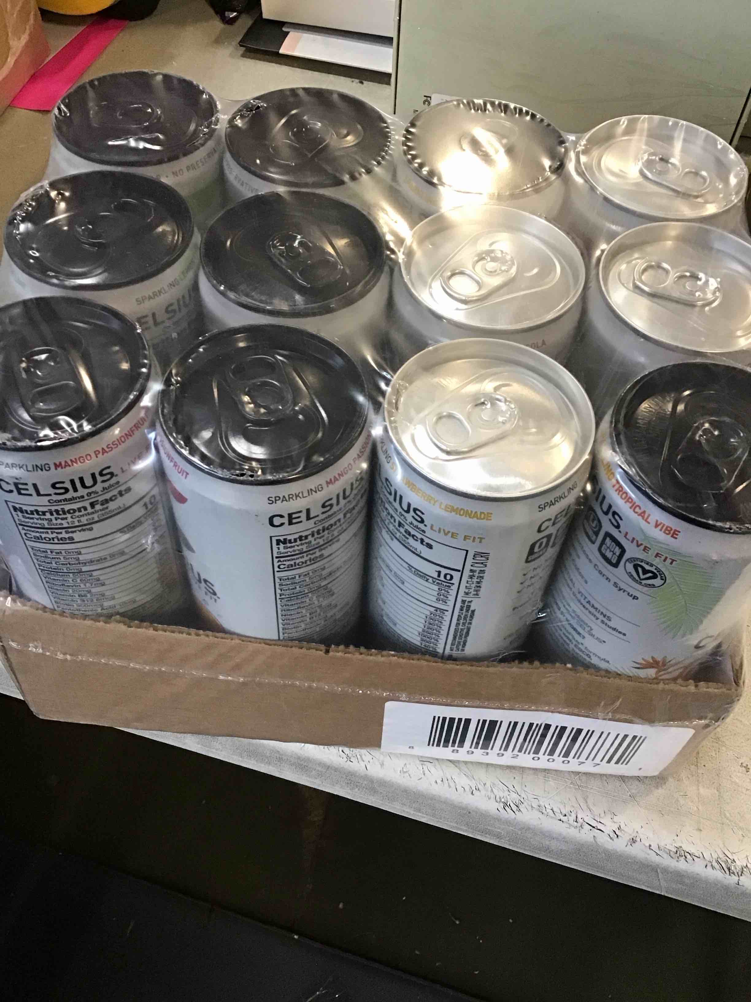 EXP 11/24 CELSIUS Essential Energy Drink  12 Fl Oz  Official Variety Pack (Pack of 12) *Flavors May Vary