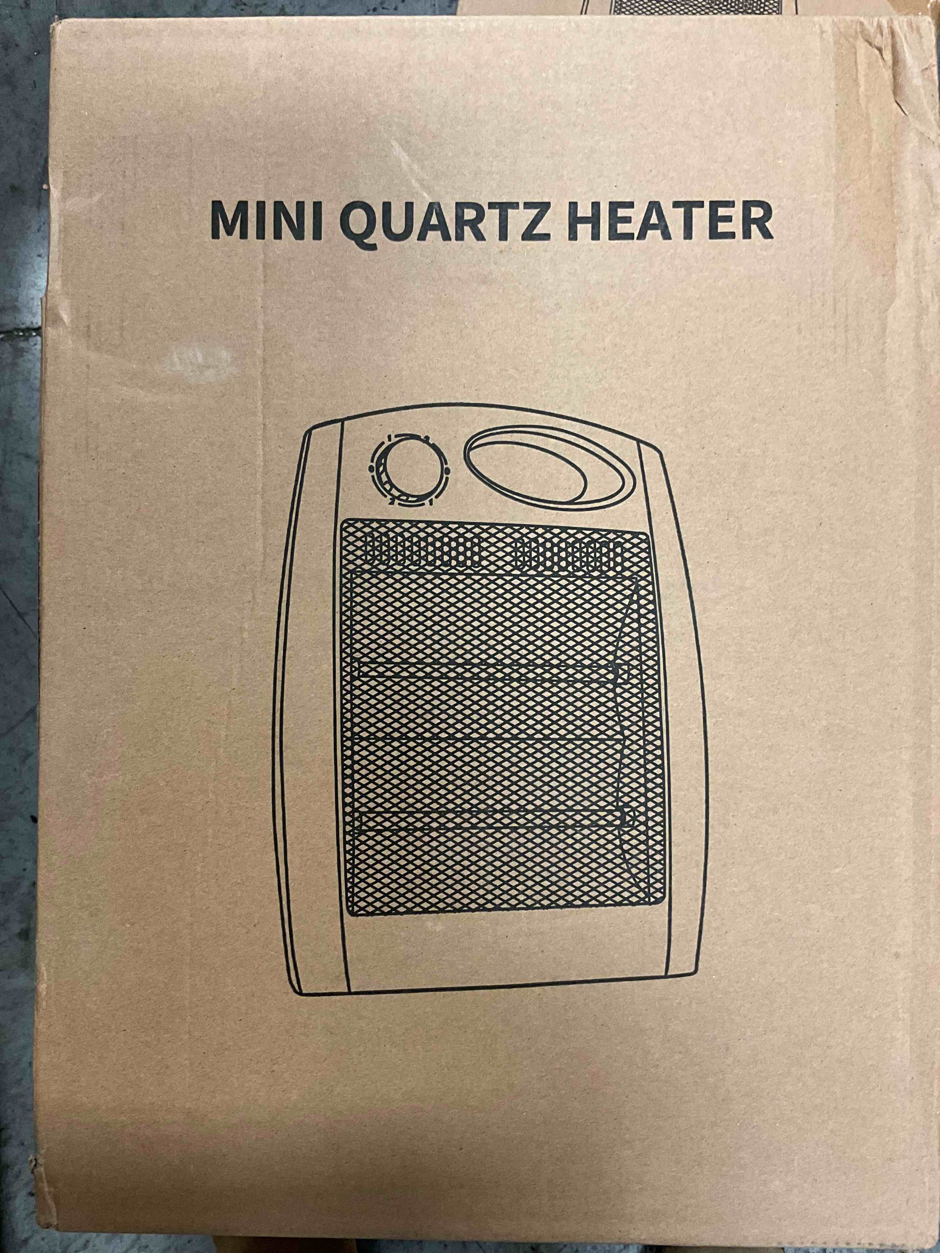 mini quartz heater 