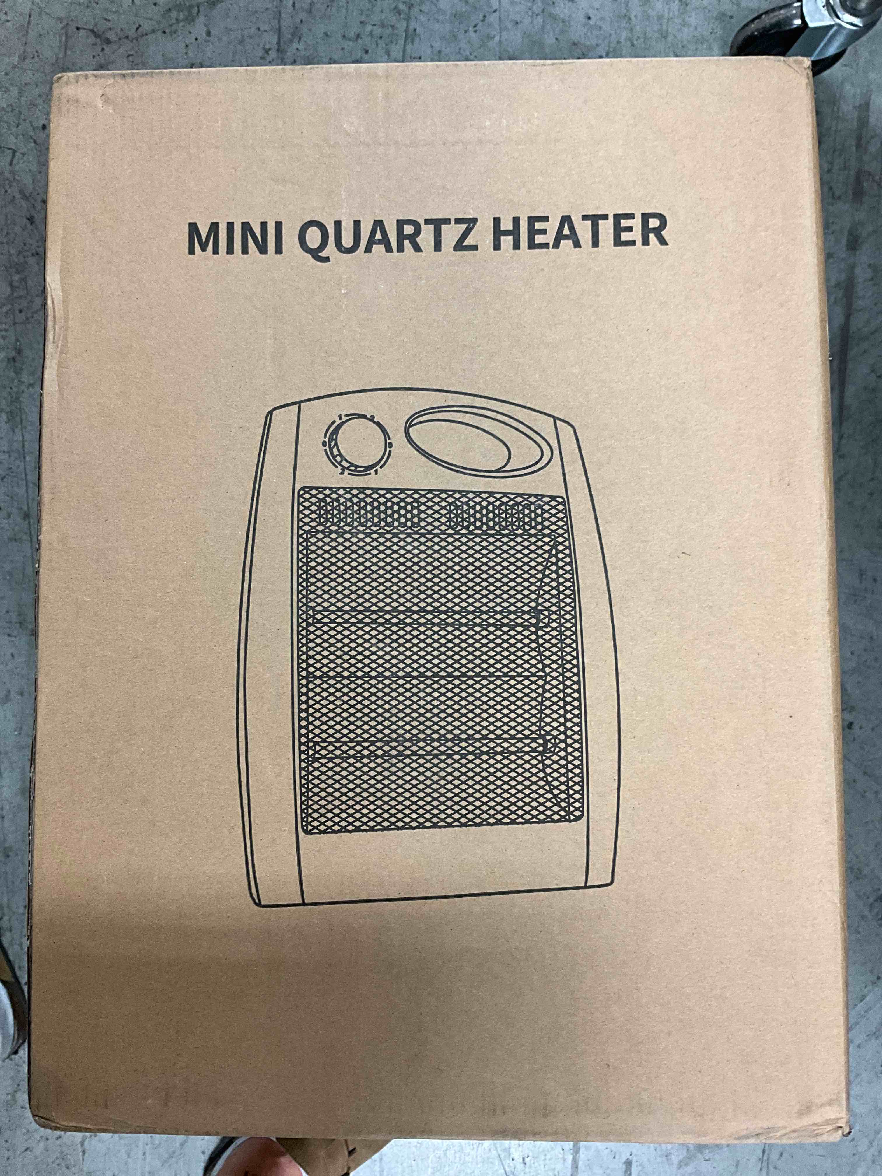 mini quartz heater 