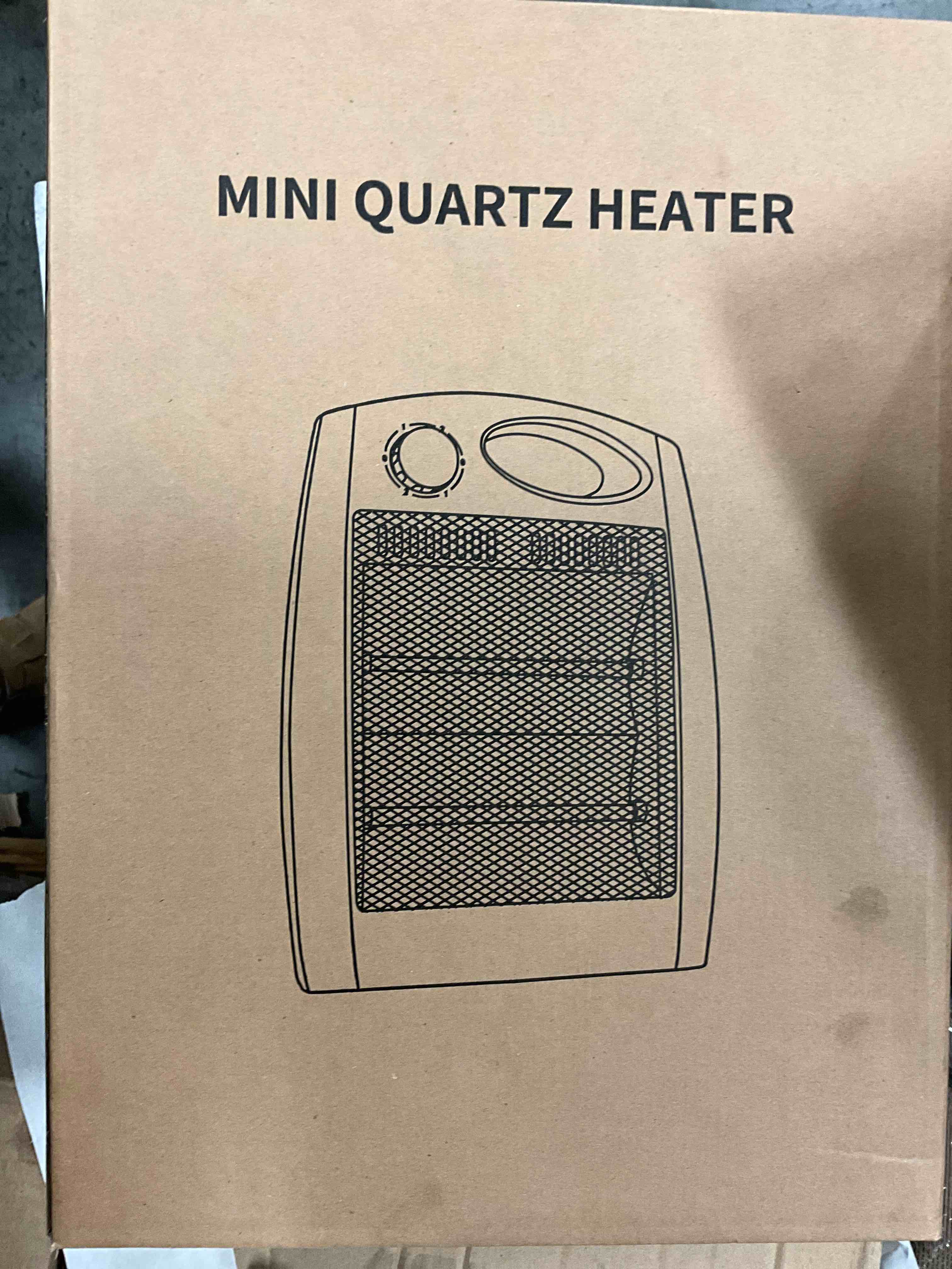 mini quartz heater 