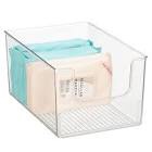 model 20441MDBST mDesign Plastic Bathroom Storage Organizer Bin with Open Front