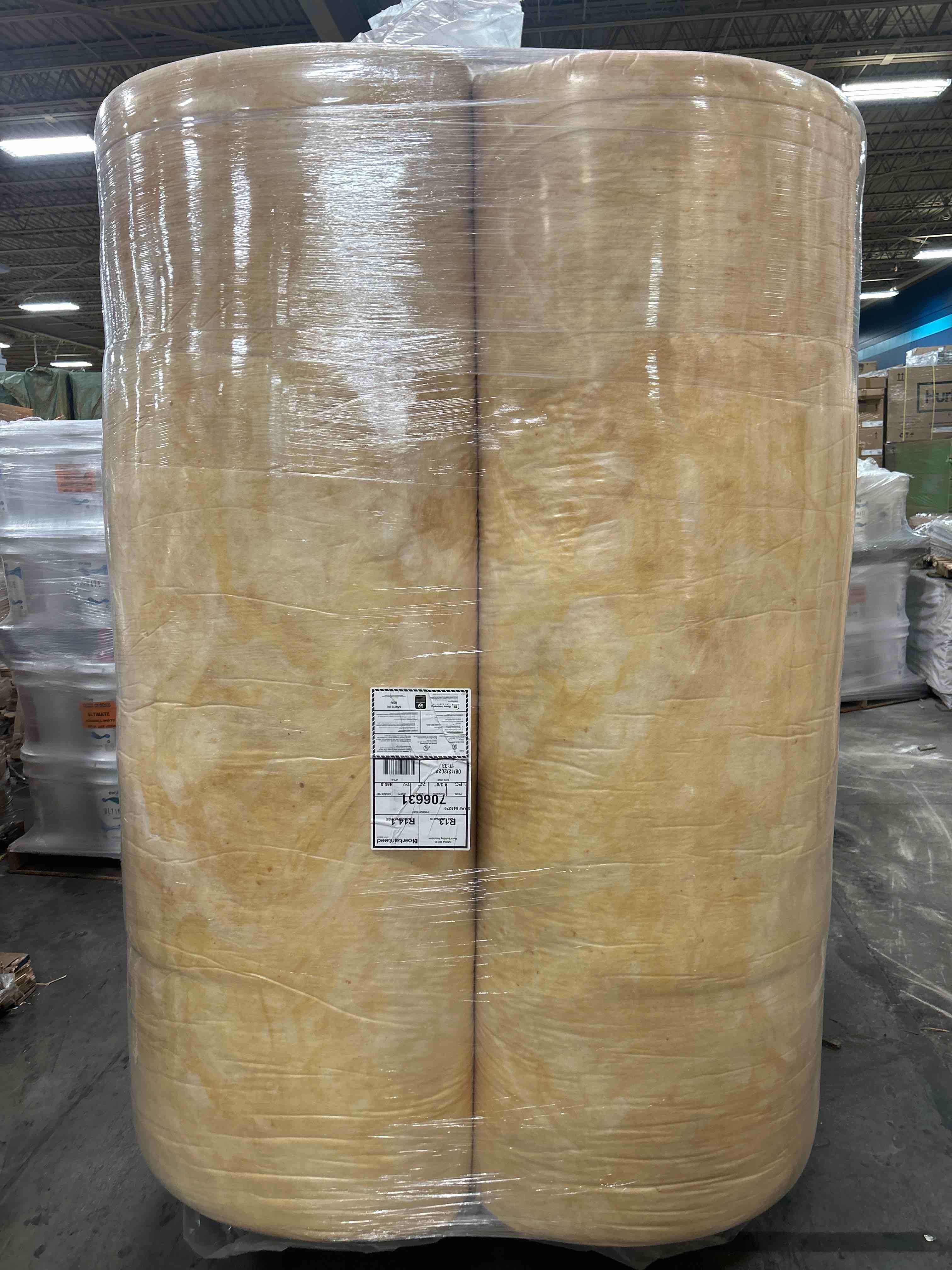 Certainteed R13 4 3/8” Thick 72” x 75’ 450 sq ft Roll 