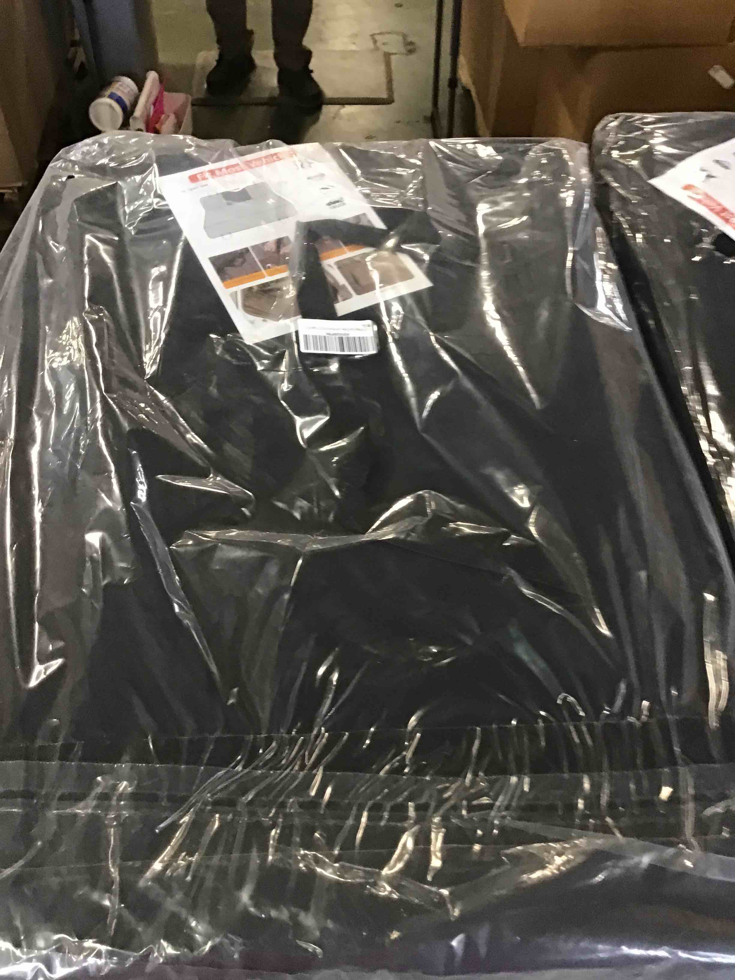 AlfaTok Dog Car Seat Cover Extender for Car Back Seat, Foldable Thickened Back Car Seat Cover Waterproof Car Camping Mattress Bed for Travel, Non-Slip Dog Hammock for Car Truck SUV (Black)