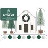Winter House Mini Décor Kit - BrightStar Products - Unisex/All Ages pack of 3