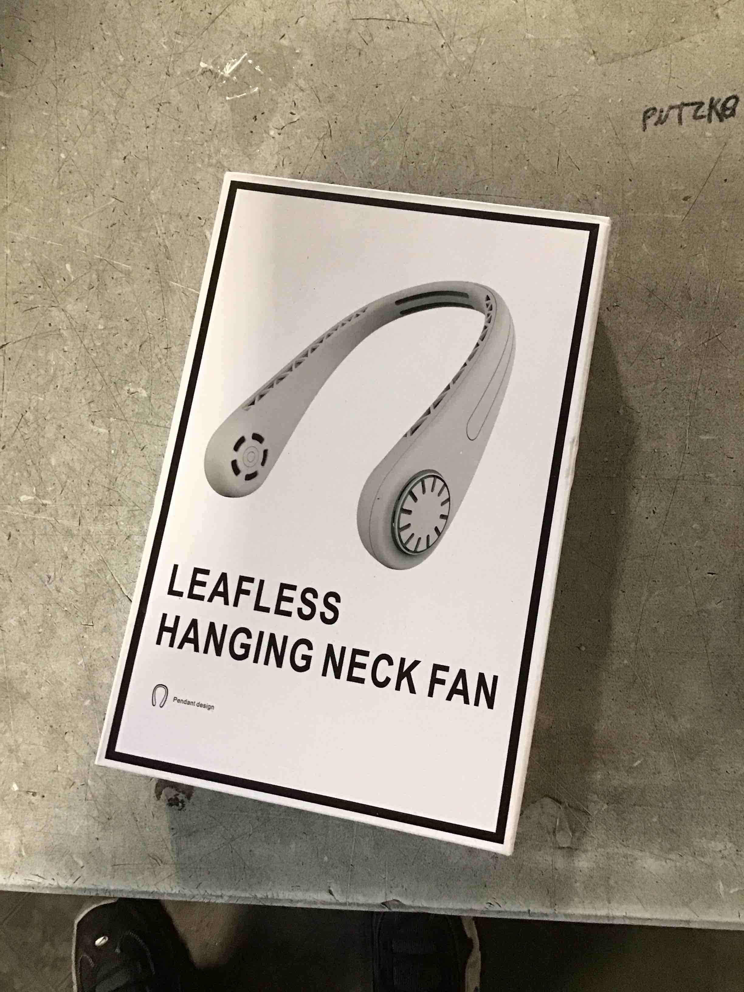 Portable Neck Fan, bladeless neck fan,for Indoor Outdoor Travelling,USB Rechargeable Personal Fan, Rechargeable, Headphone Design,3 Speeds Operated Adjustable,neck fans for women