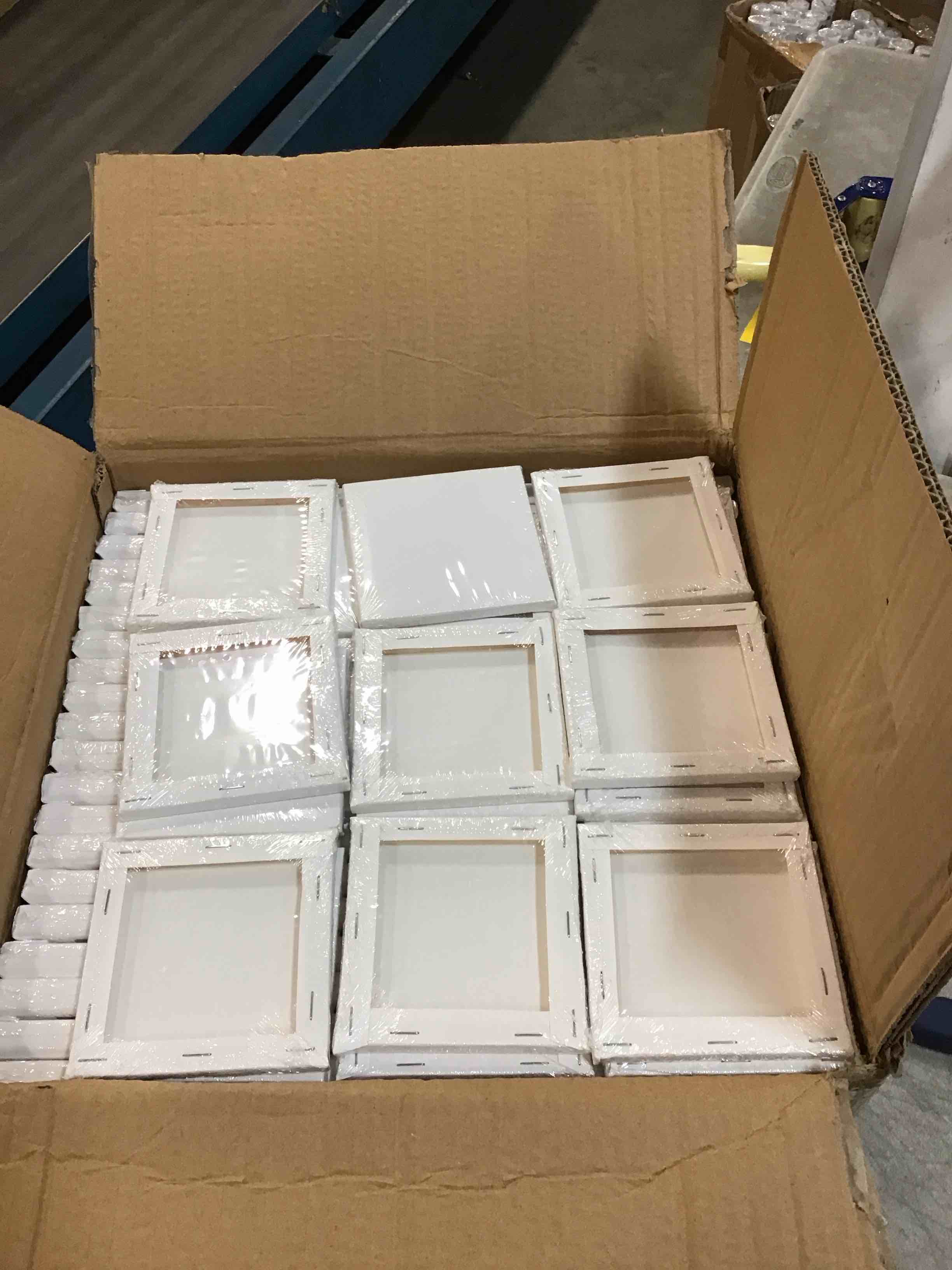 Maitys 100 Pcs Mini Canvas Panels Small Stretched Canvas Blank Canvas Boards for Painting Square Canvases for Painting Teenagers Art Kids Craft Oil Acrylics (4 x 4 Inch) 4 x 4 Inch 100