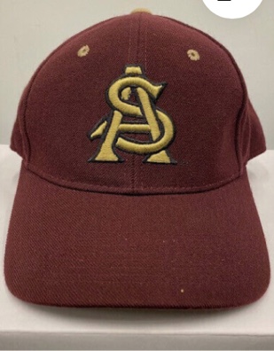 ((Case Of 42 )) Arizona State University Sun Devils Zephyr fitted cap size 6 7/8 