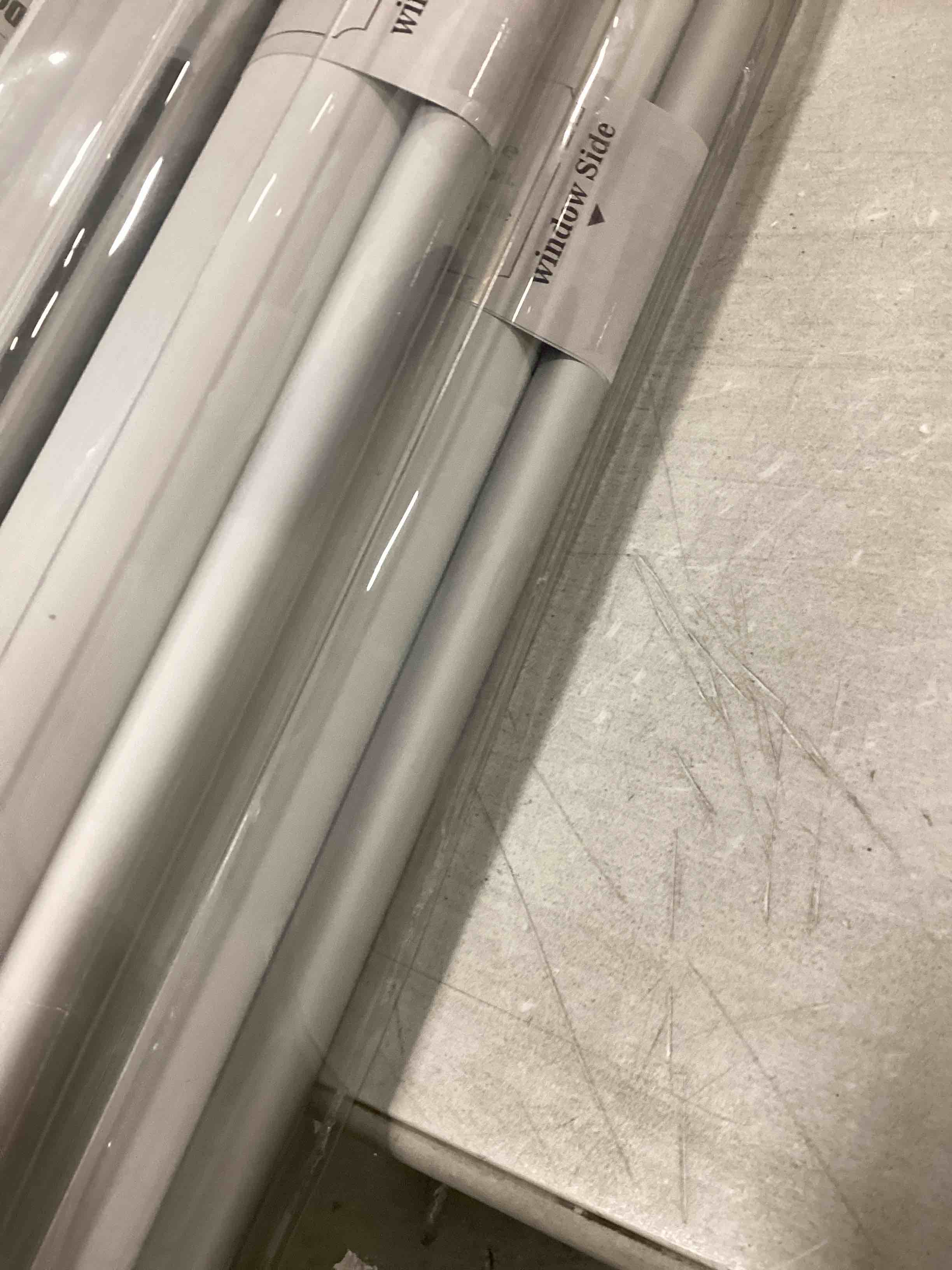 ChrisDowa 100% Blackout Roller Shade, Window Blind with Thermal Insulated, UV Protection Fabric. Total Blackout Roller Blind for Office and Home. Easy to Install. Baby Blue,26" W x 72" H 25"W x 72"H Baby Blue