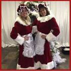 Deluxe Velvet Mrs Santa Claus Costume W/Hat & Apro