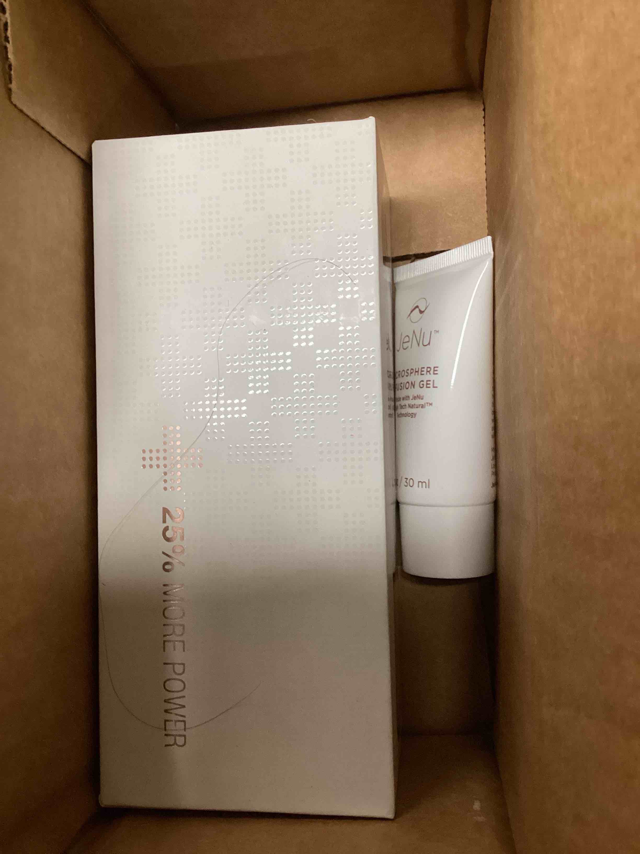 JeNu Plus Ultrasonic Infusion by Trophy Skin with 1 ounce microsphere infusion gel
