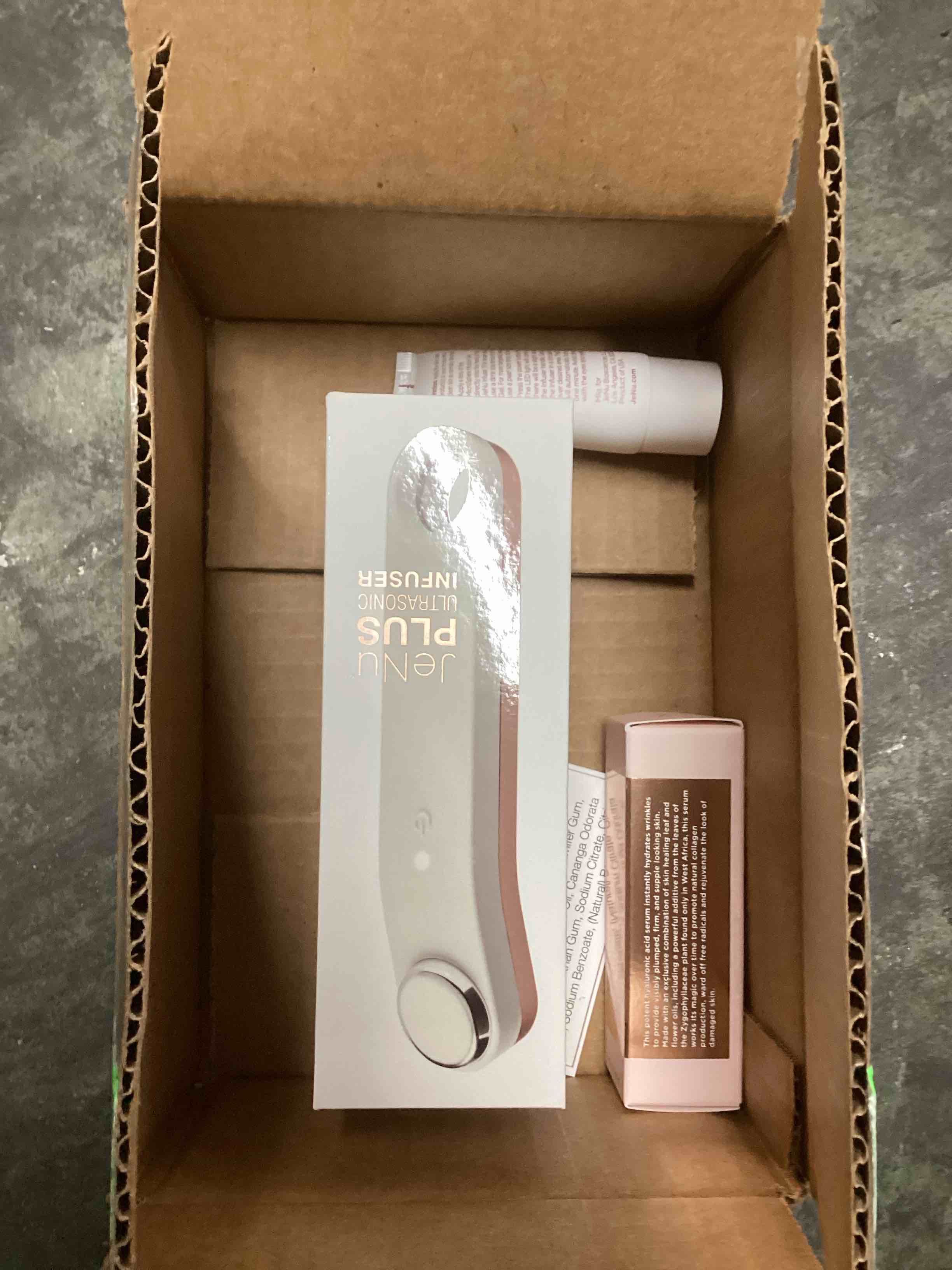 JeNu Plus Ultrasonic Infusion by Trophy Skin with 1 ounce microsphere infusion gel