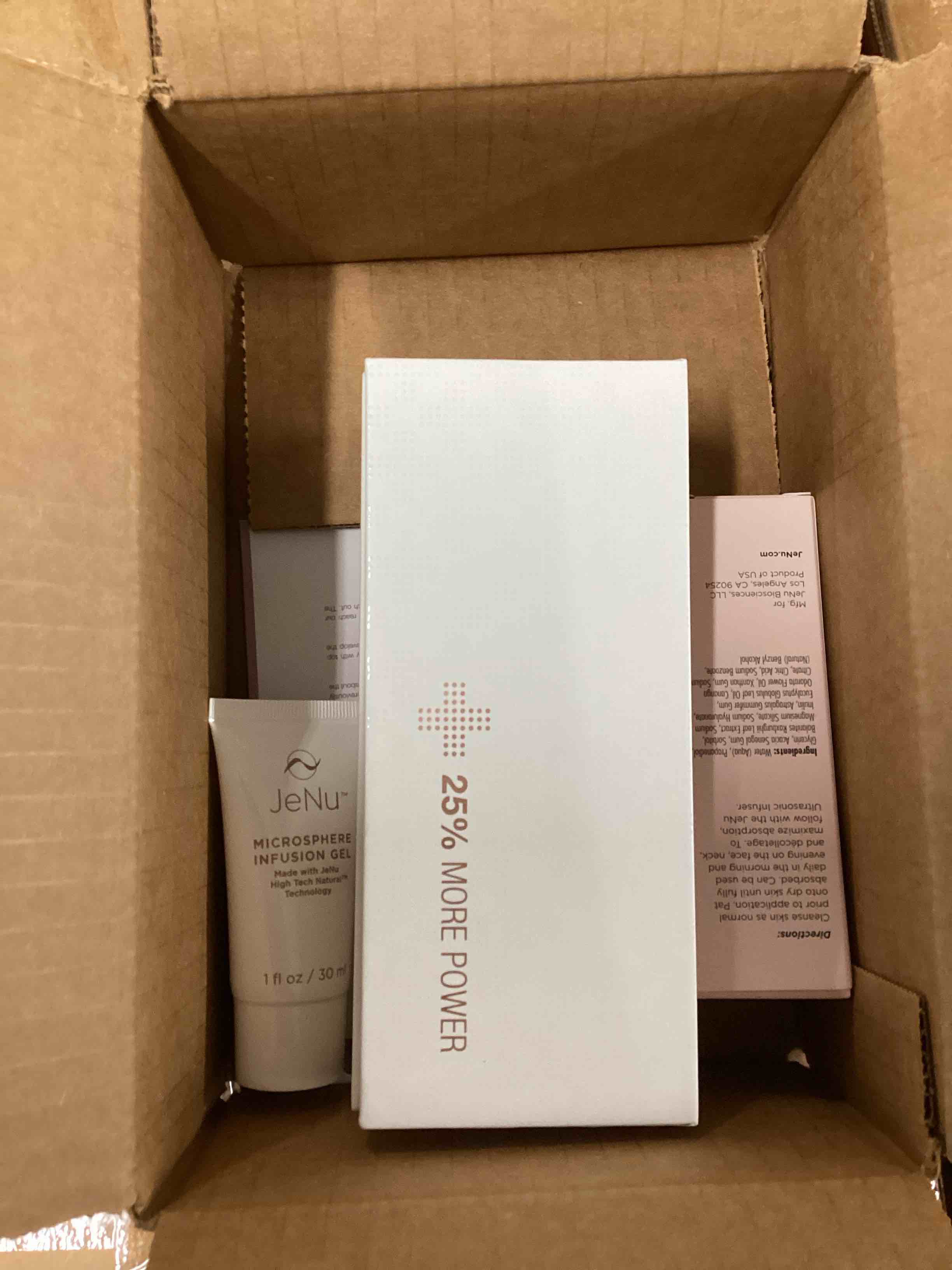 JeNu Plus Ultrasonic Infusion by Trophy Skin with 1 ounce microsphere infusion gel