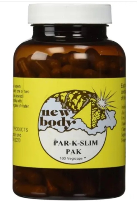 EXP FEB 02/2025 BODY PAR-K-SLIM PAK 168 Vegicaps